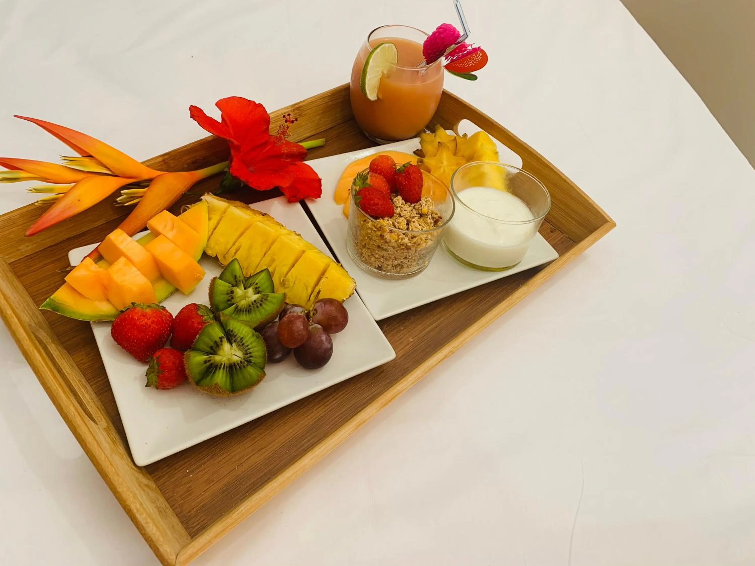 Breakfast in Karucoco Lodge