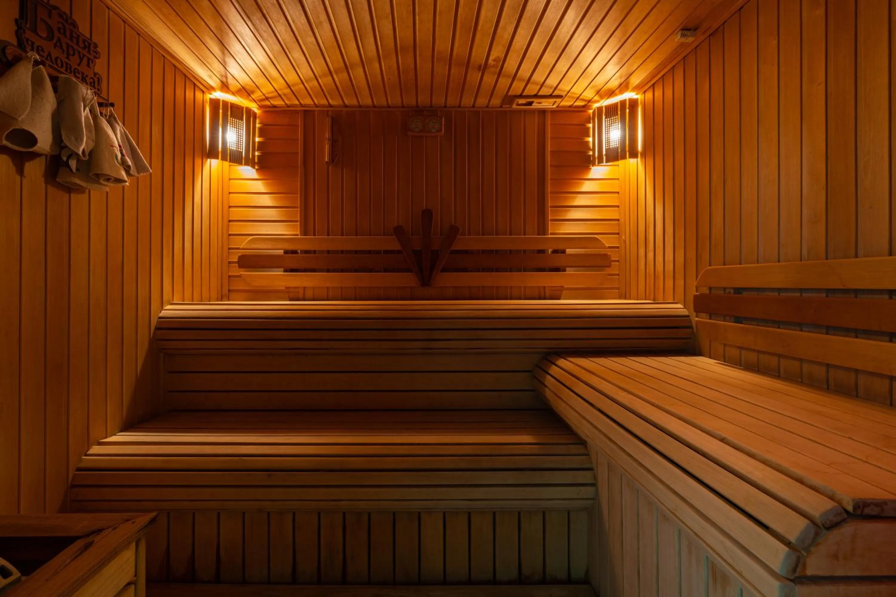 Sauna in Shoxjahon Hotel - 600 Mbps Internet