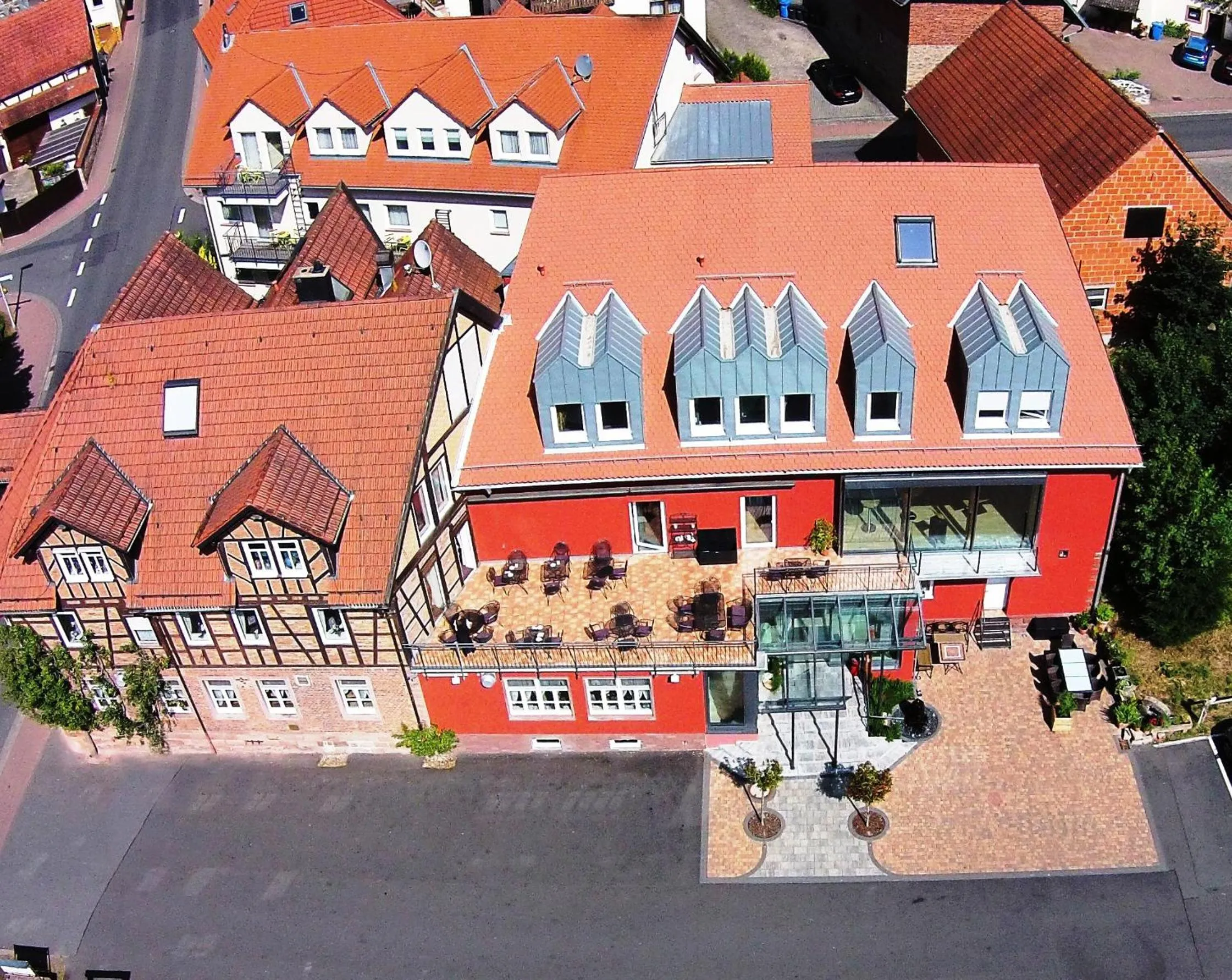 Facade/entrance in BEHLs Genusshotel im Brennhaus