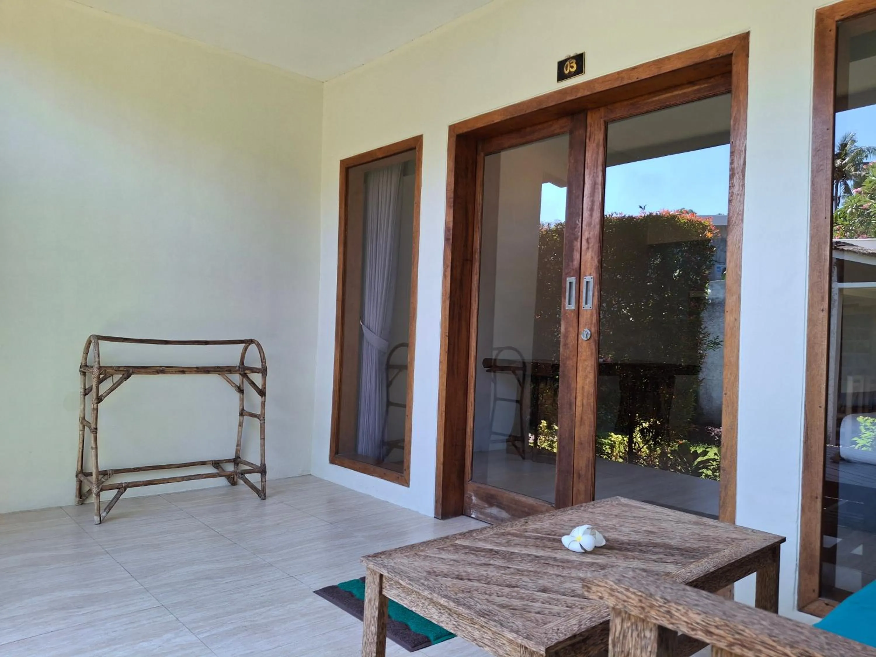 Facade/entrance in Sammy Cottage Senggigi