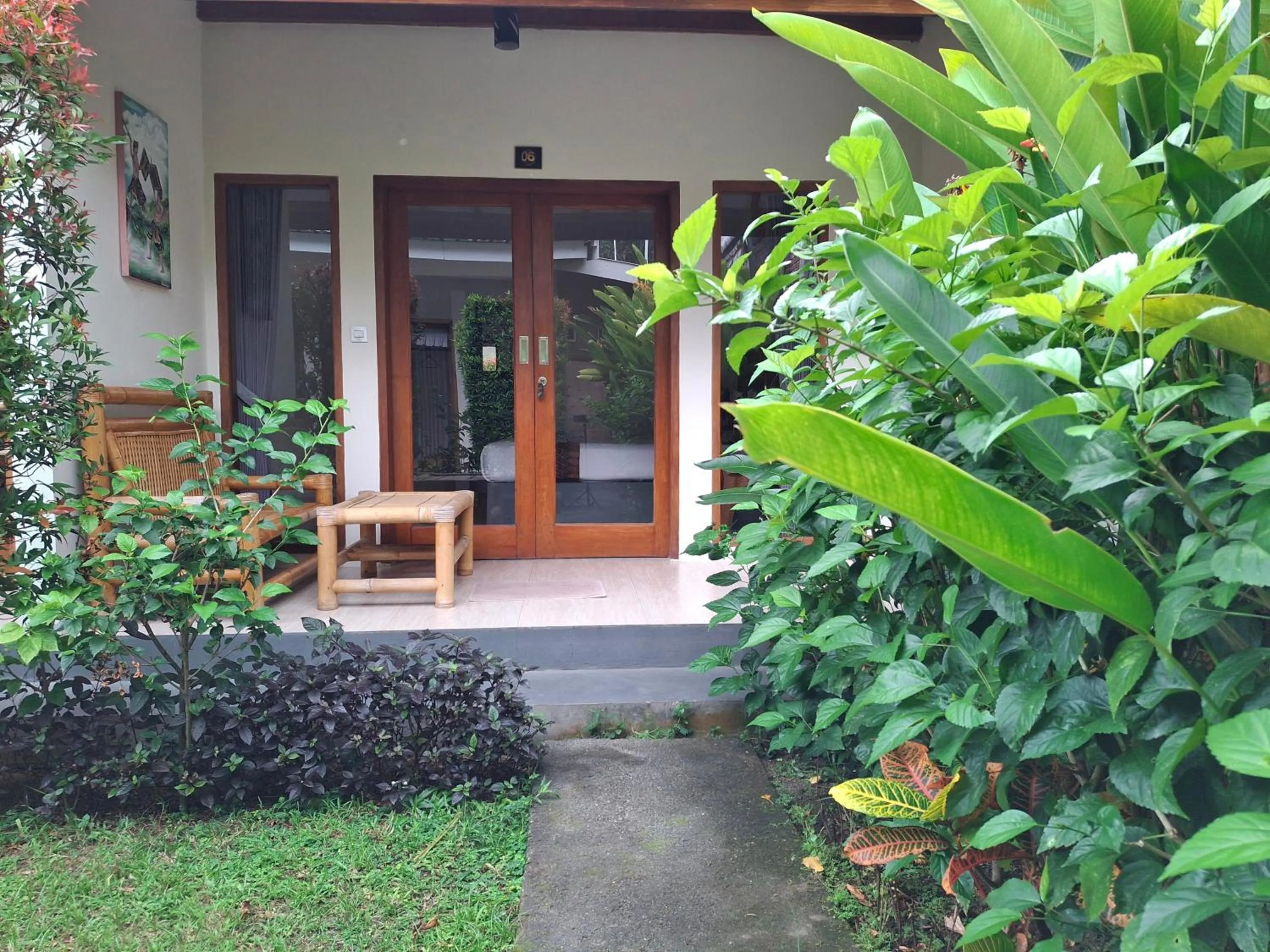 Facade/entrance in Sammy Cottage Senggigi