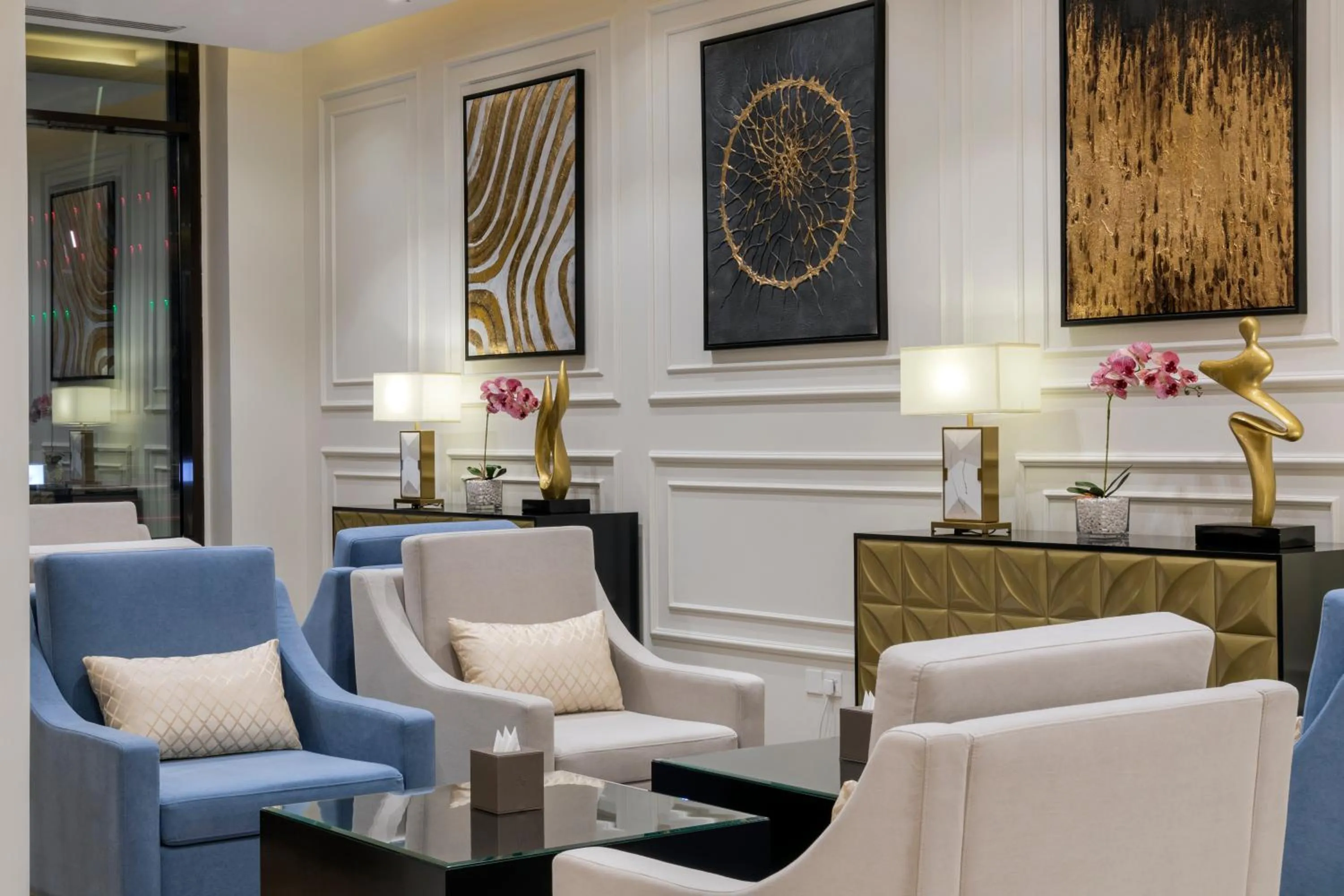 Lobby or reception in Iris Boutique Granada