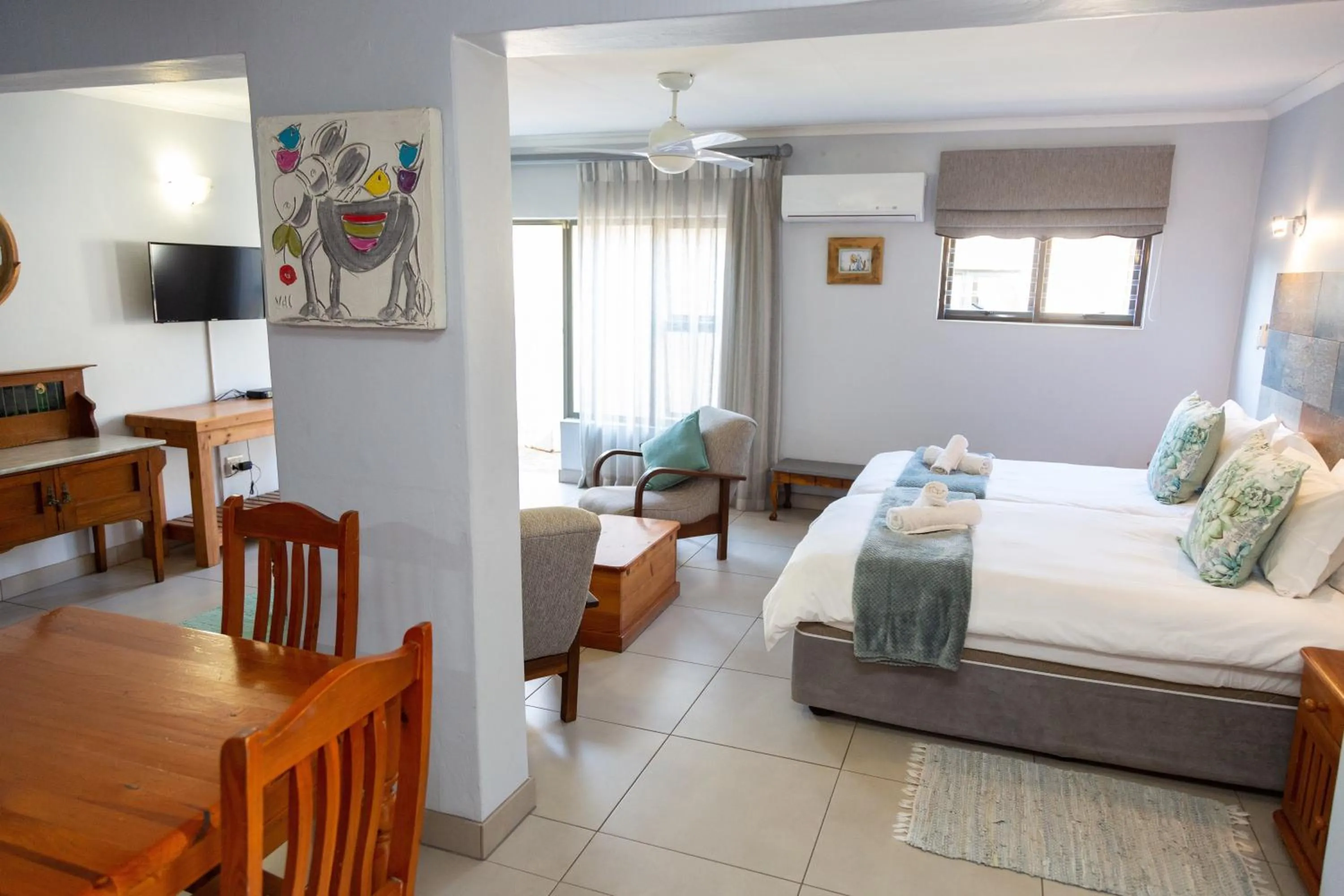 Bed in Glen Maine Guest House