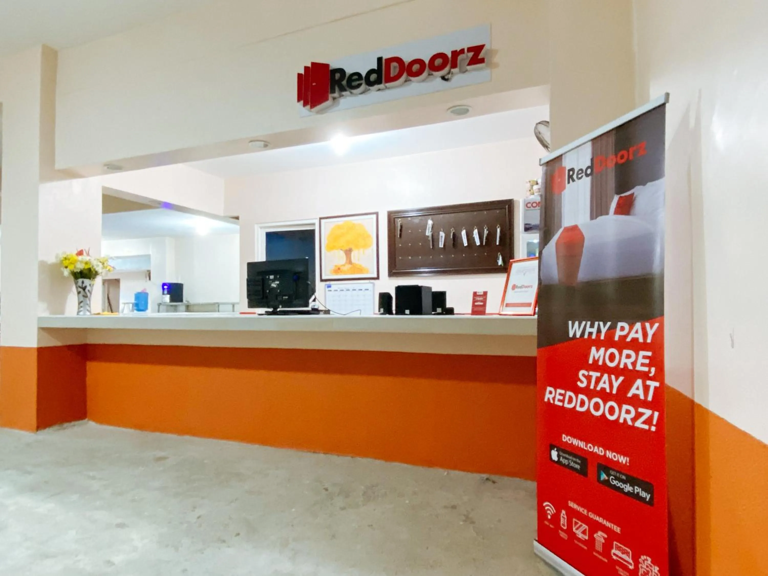 Lobby or reception in RedDoorz @ Calapandayan Subic Zambales