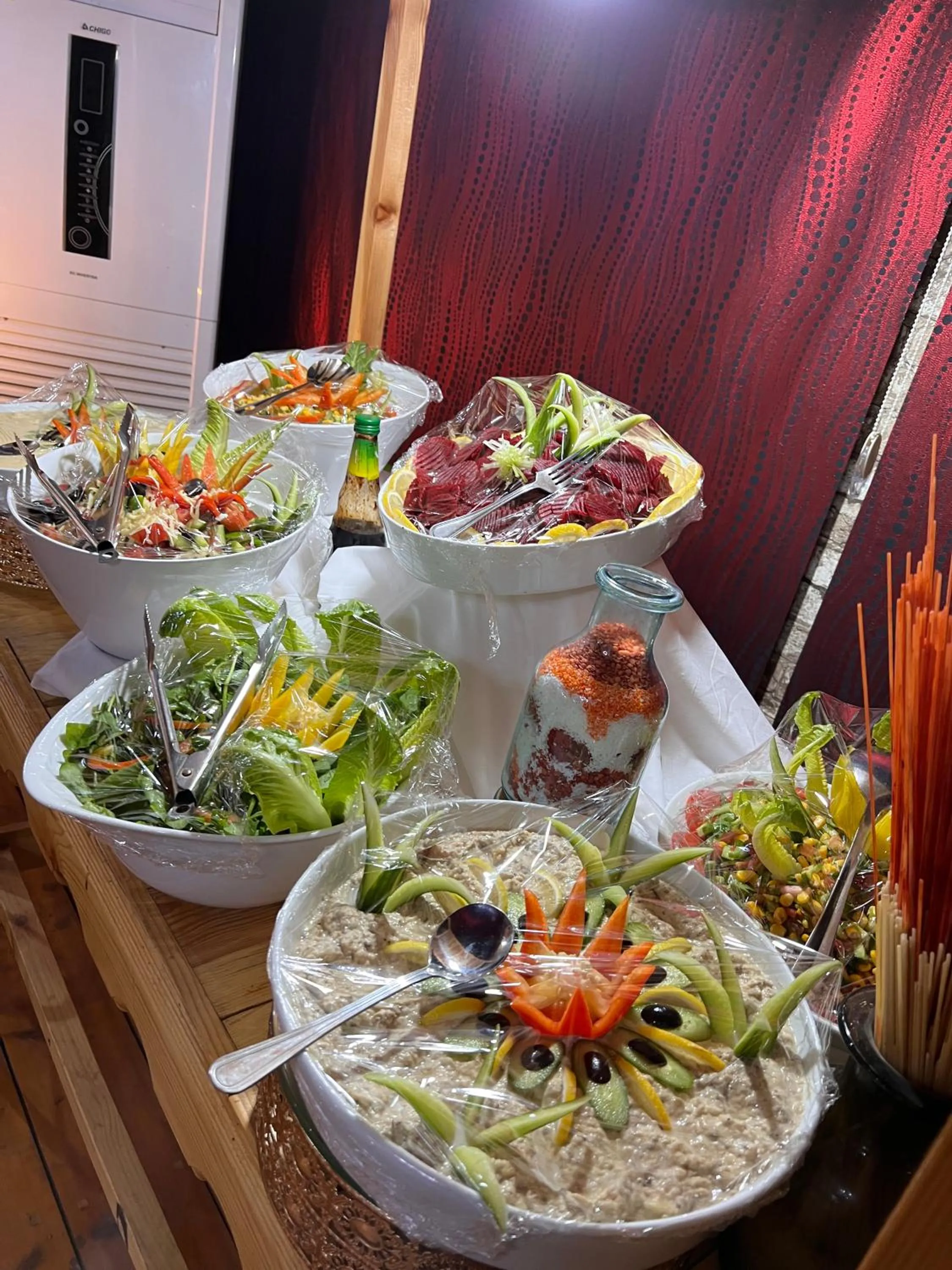 Dinner in Rum Oasis Luxury Camp