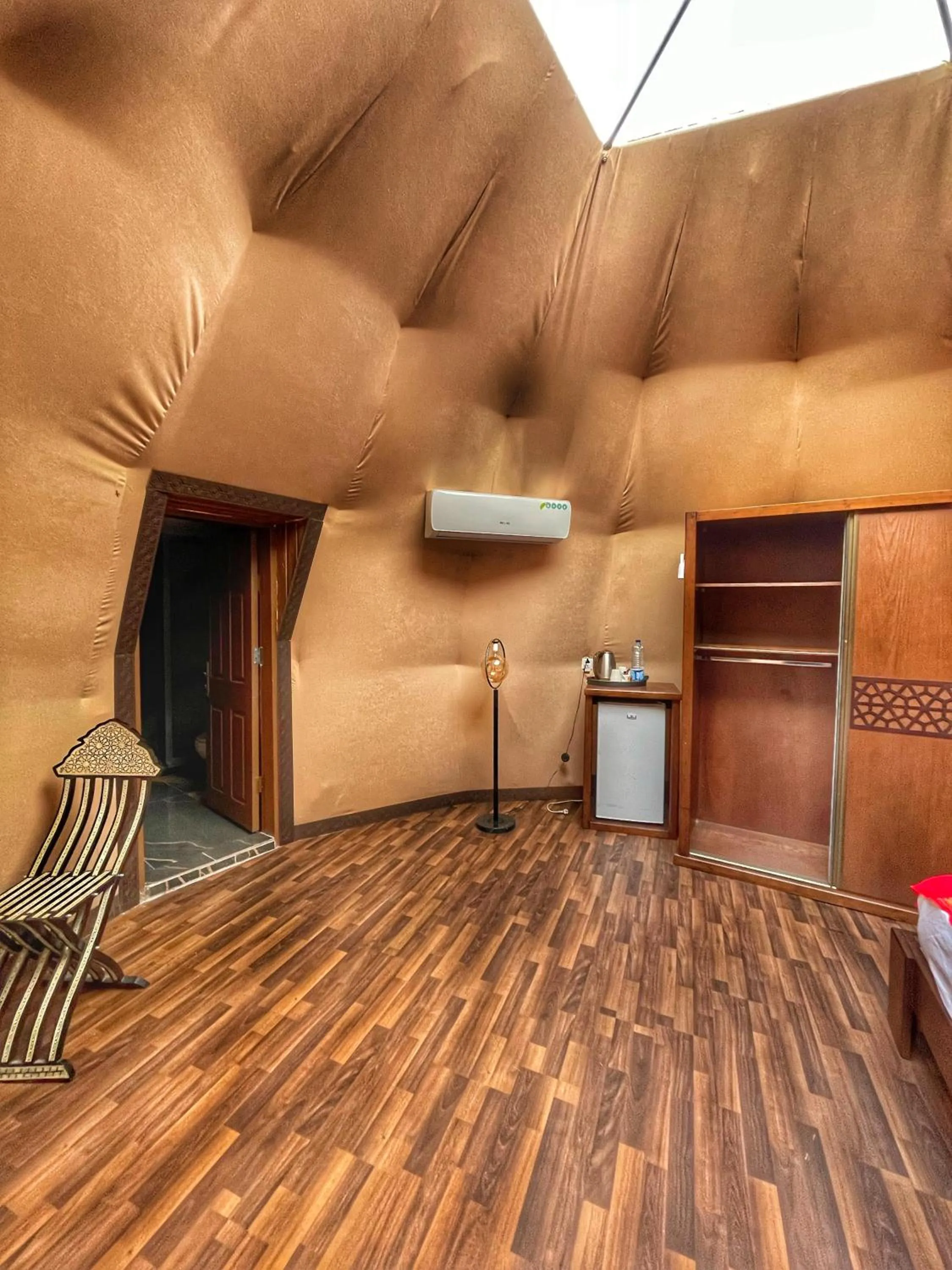 Seating area in Rum Oasis Luxury Camp