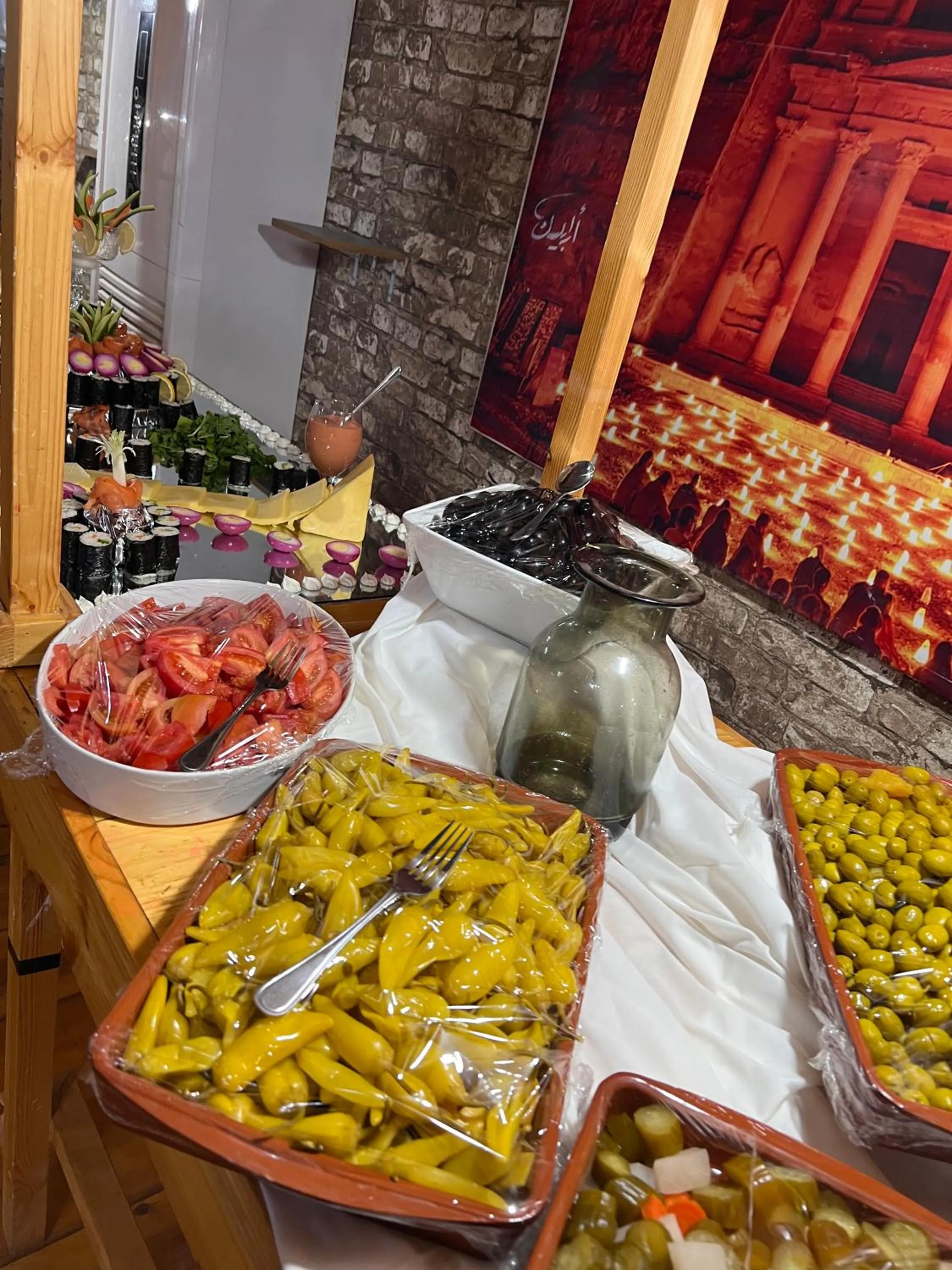 Dinner in Rum Oasis Luxury Camp