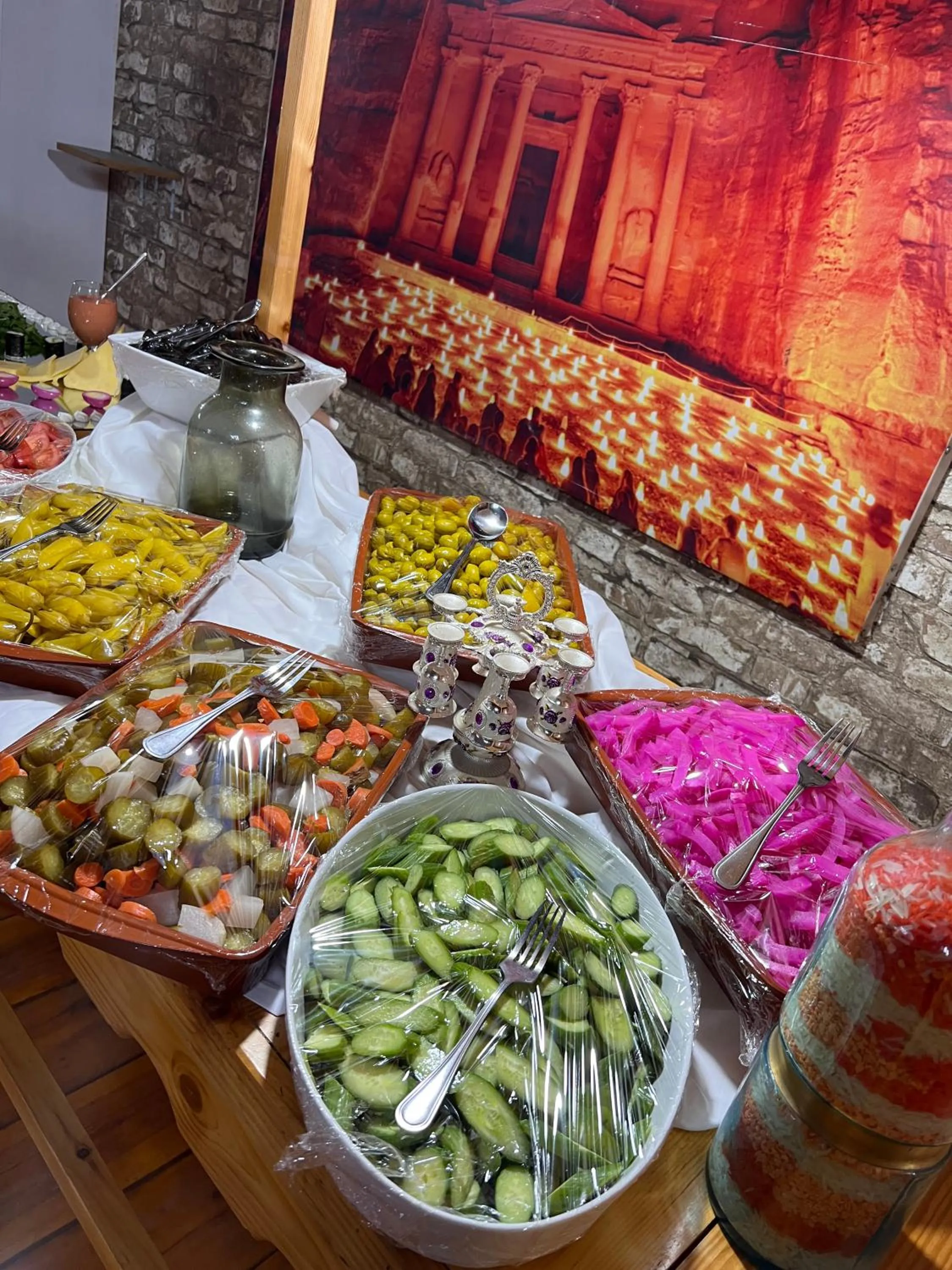 Dinner in Rum Oasis Luxury Camp