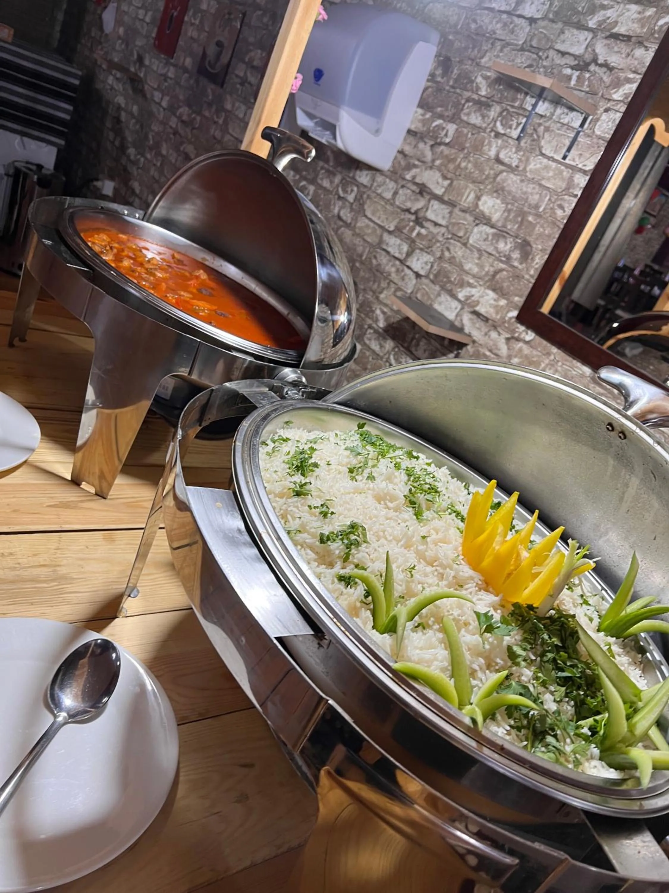 Dinner in Rum Oasis Luxury Camp