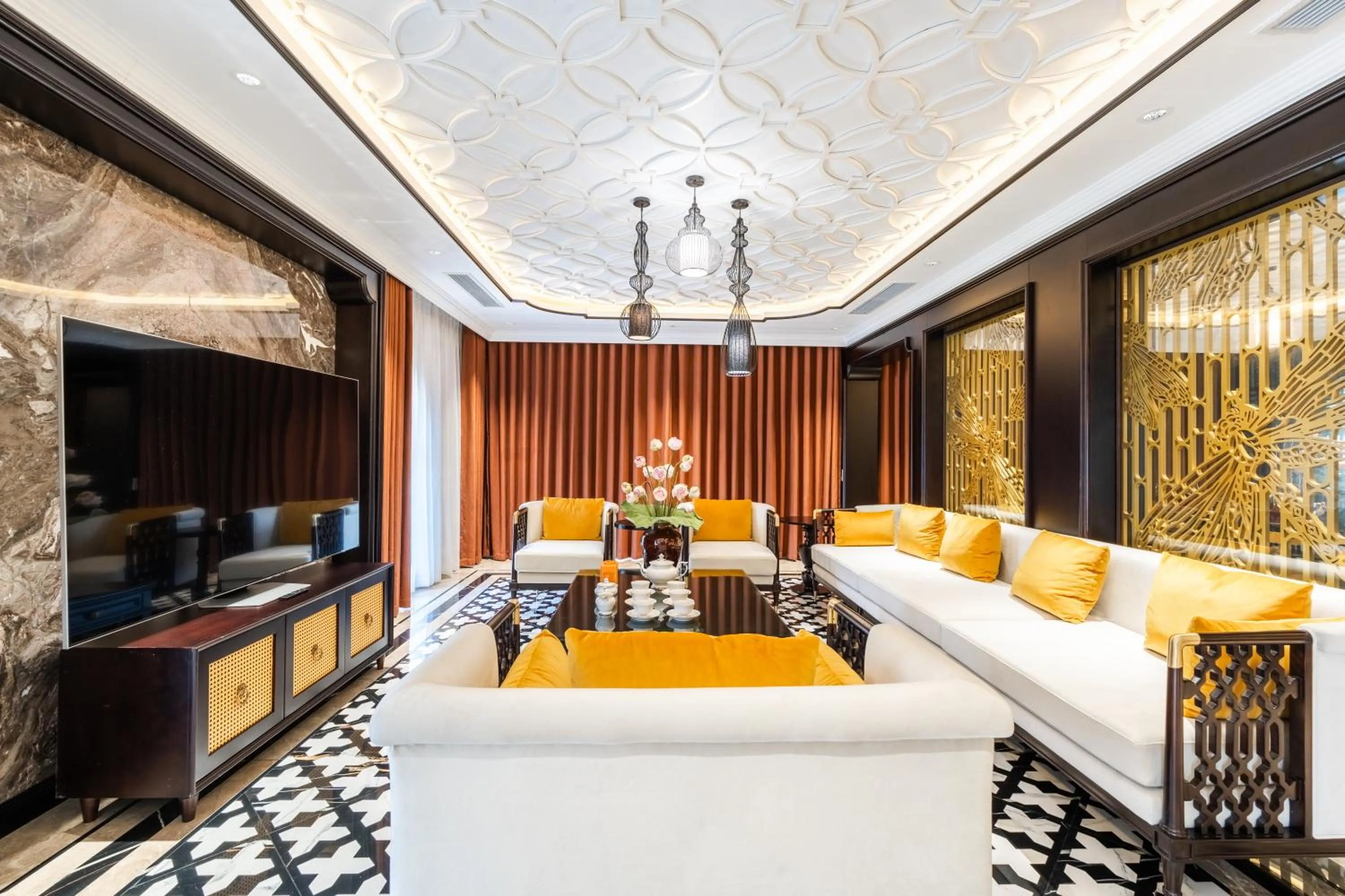 Living room in Tam Chuc Complex