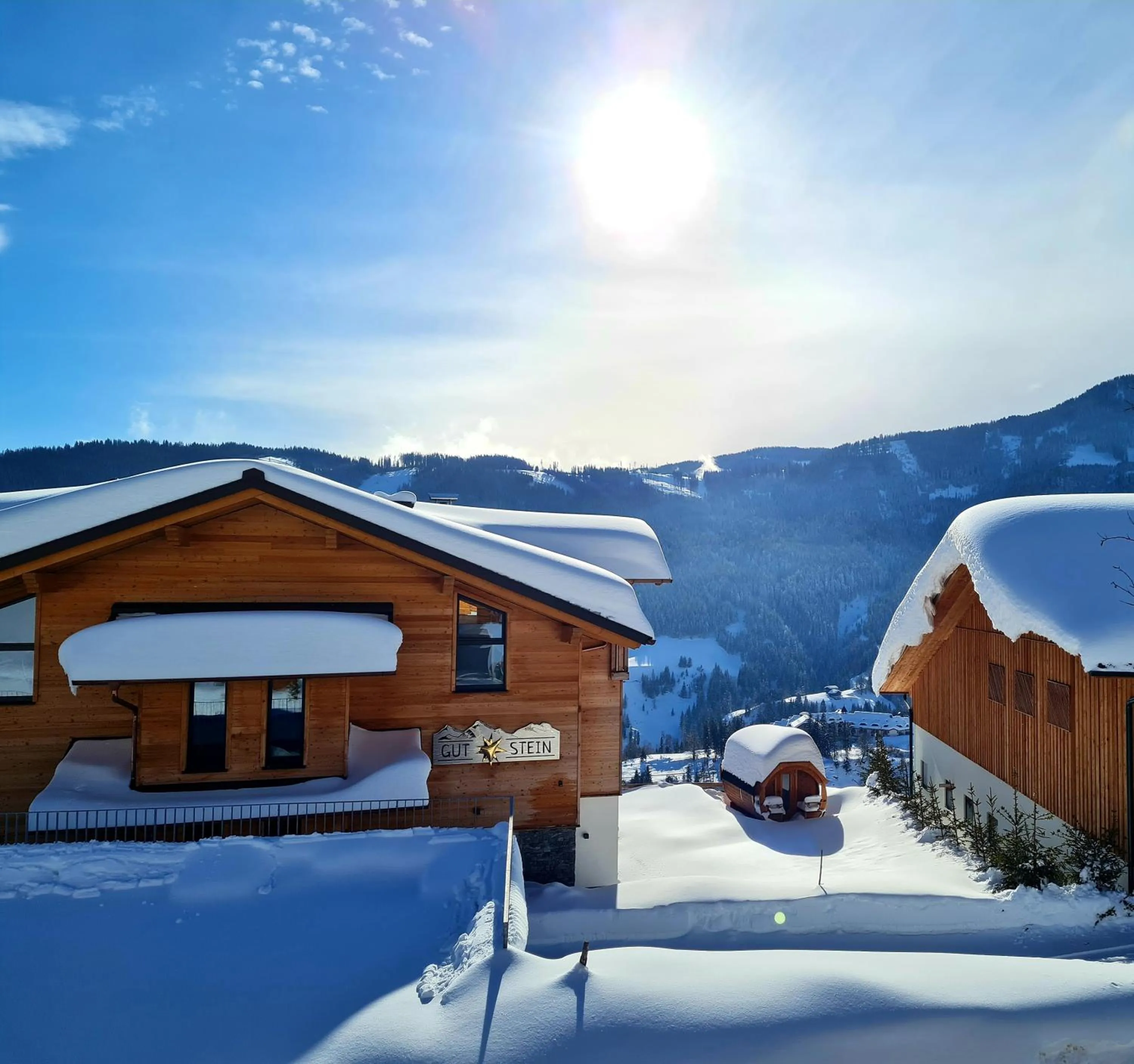 Property building in Gut Stein Panoramalodge
