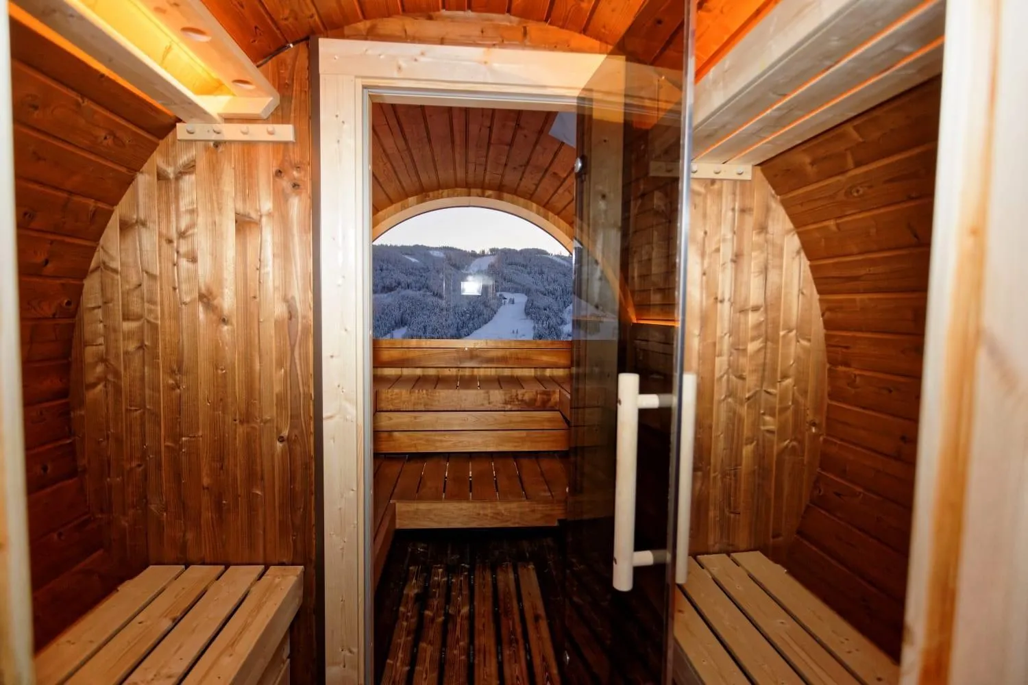 Sauna in Gut Stein Panoramalodge