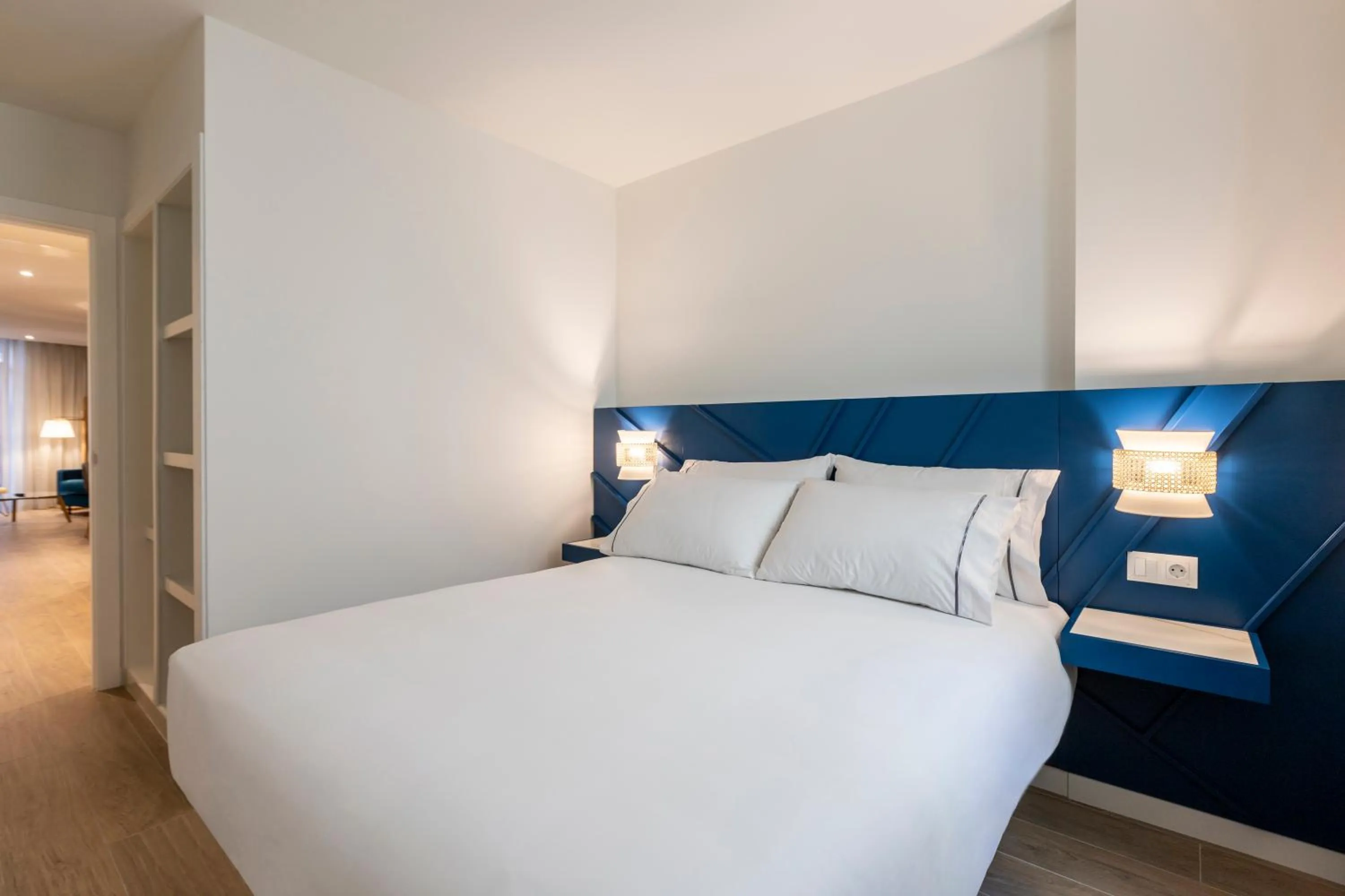 Bedroom, Bed in Tandem Portal De Elche