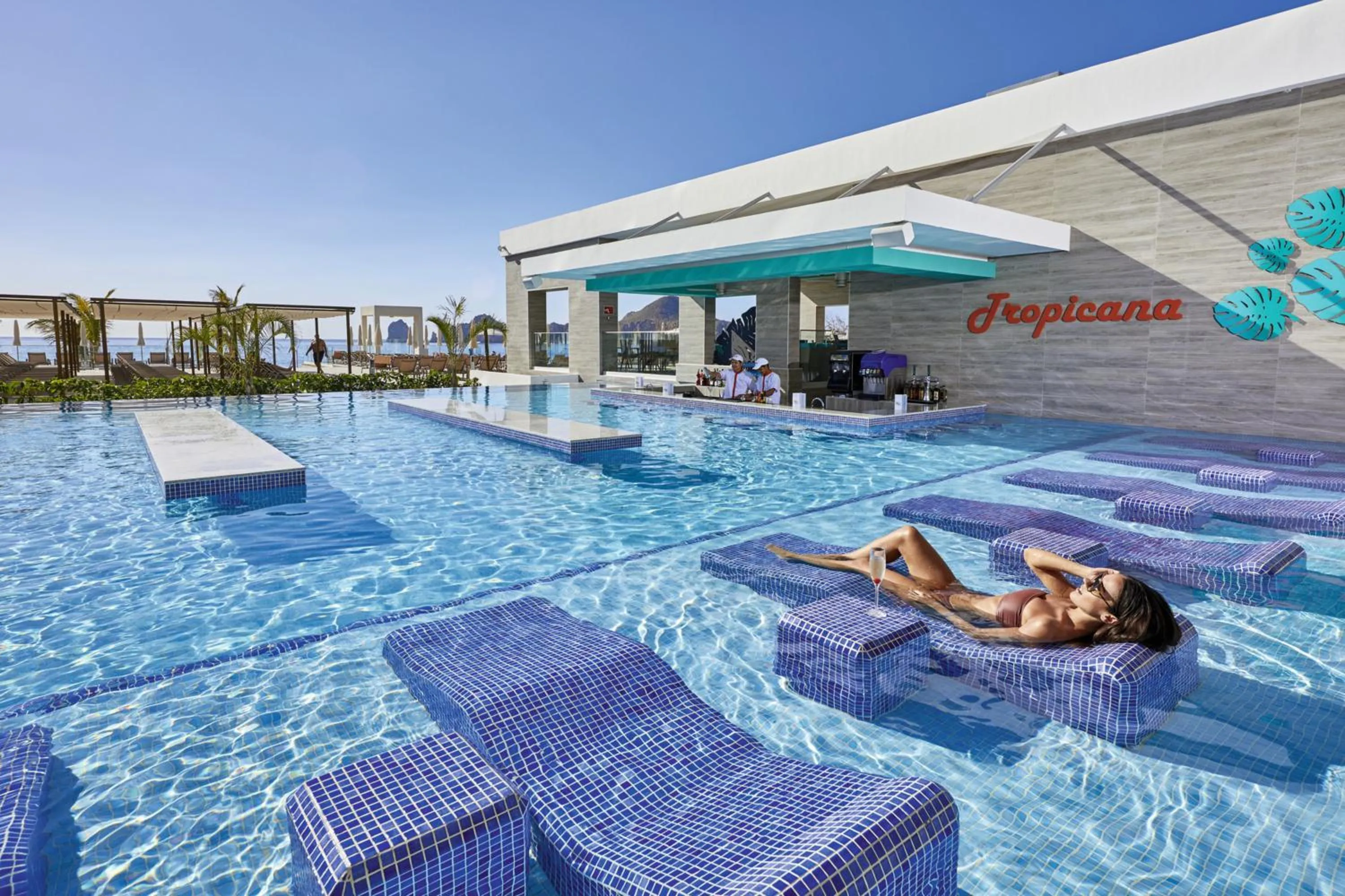 Swimming pool in Riu Palace Baja California - Adults Only - All Inclusive