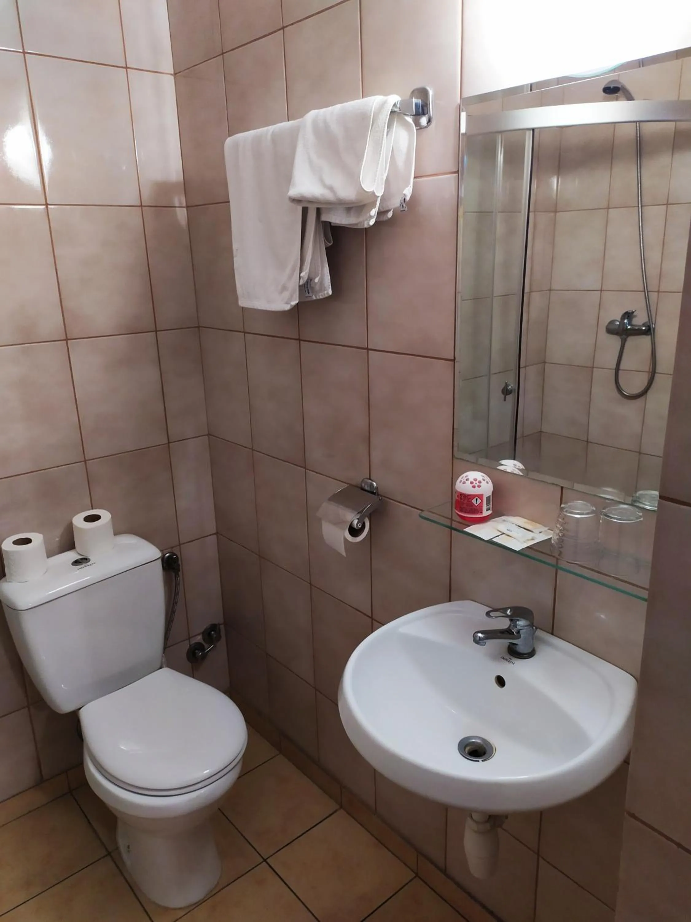 Toilet in Gościniec Czarci Młyn