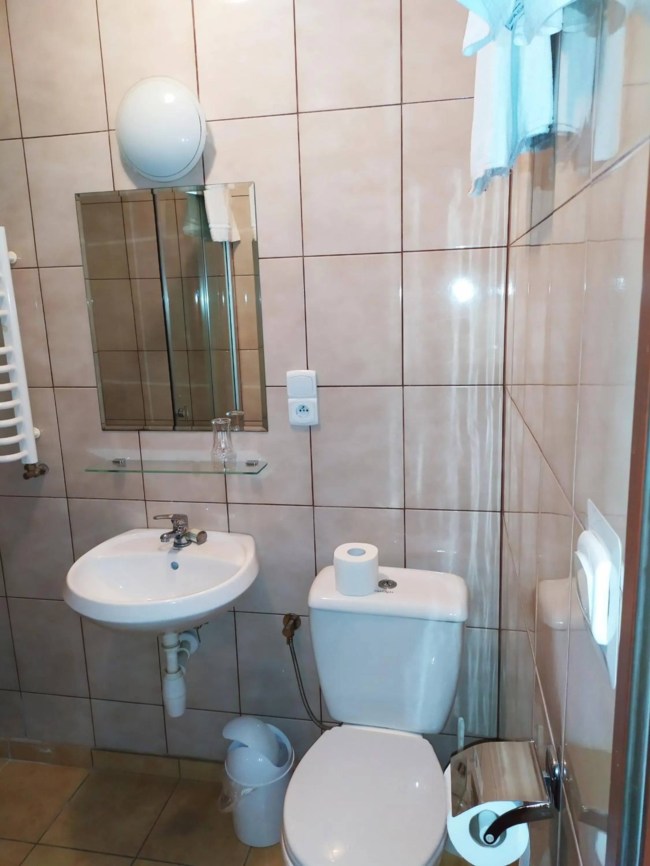 Toilet in Gościniec Czarci Młyn