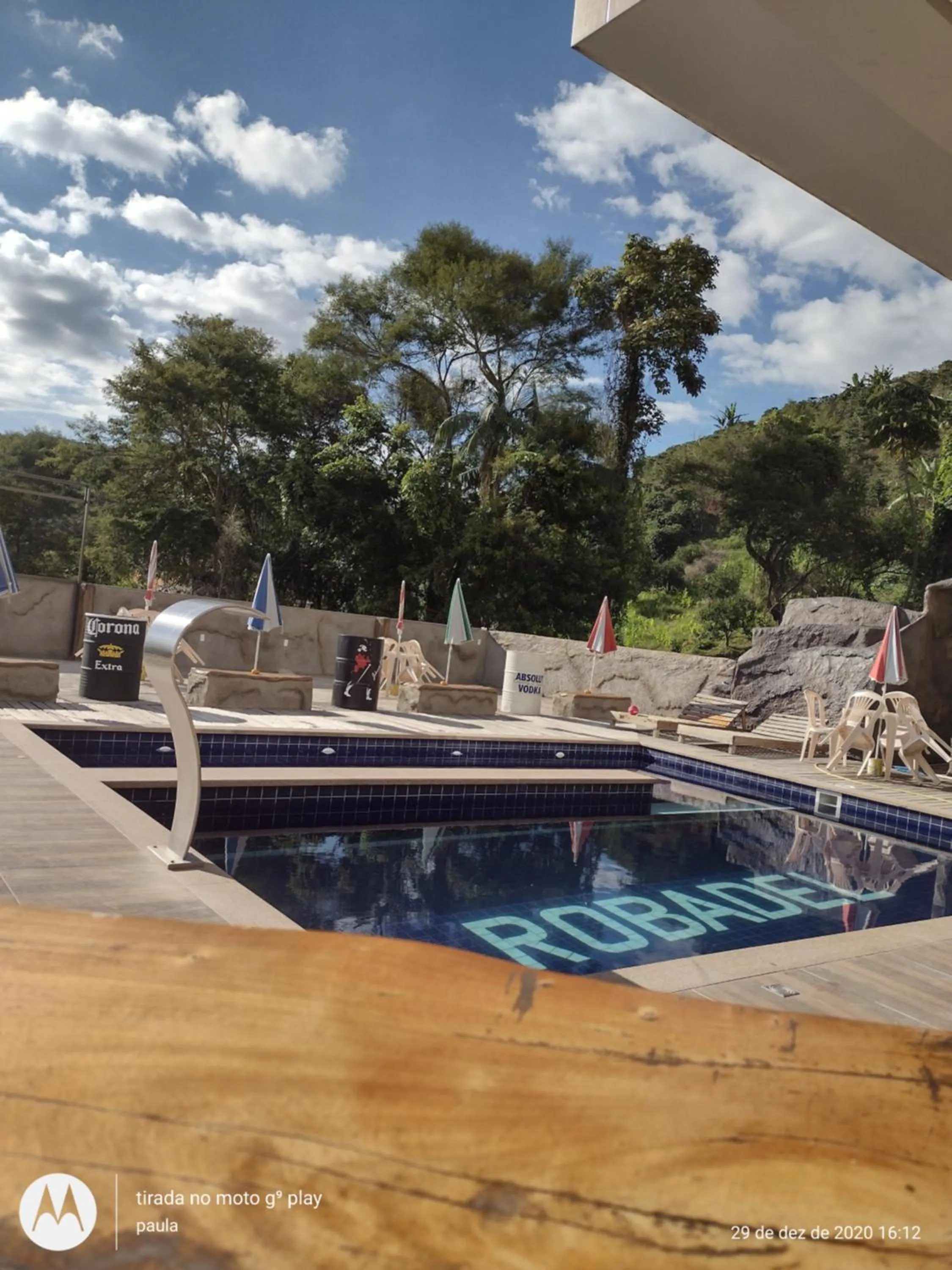 Swimming pool in Recanto Serra Monte