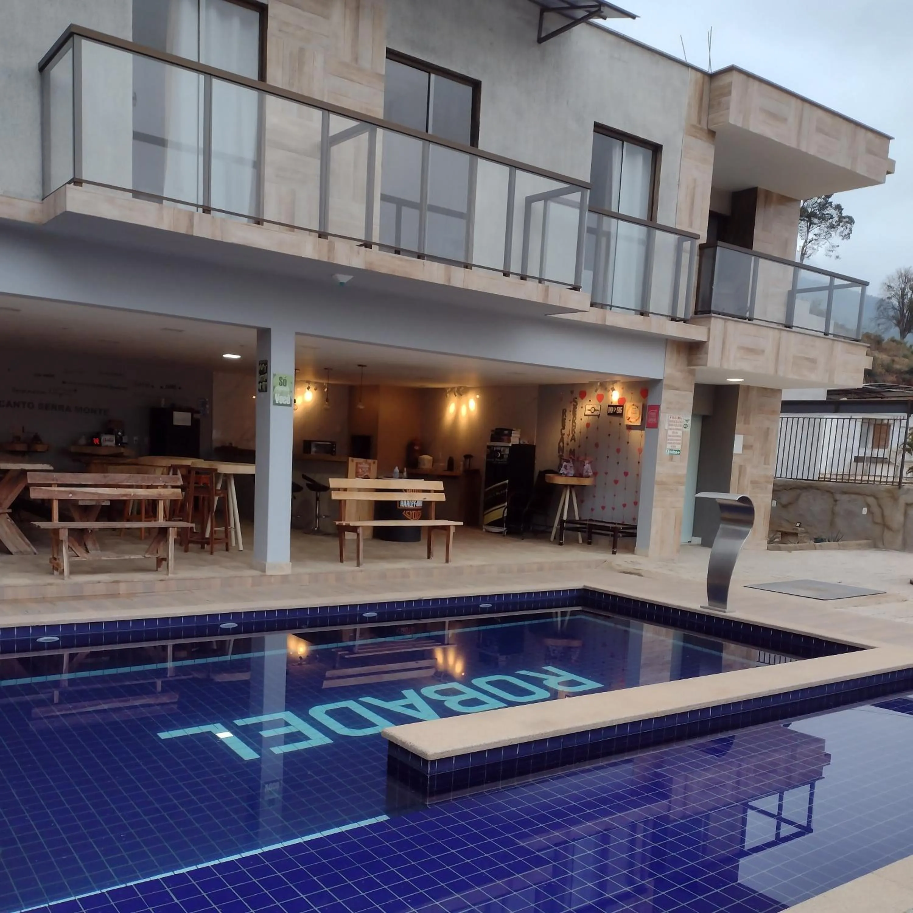 Swimming pool in Recanto Serra Monte