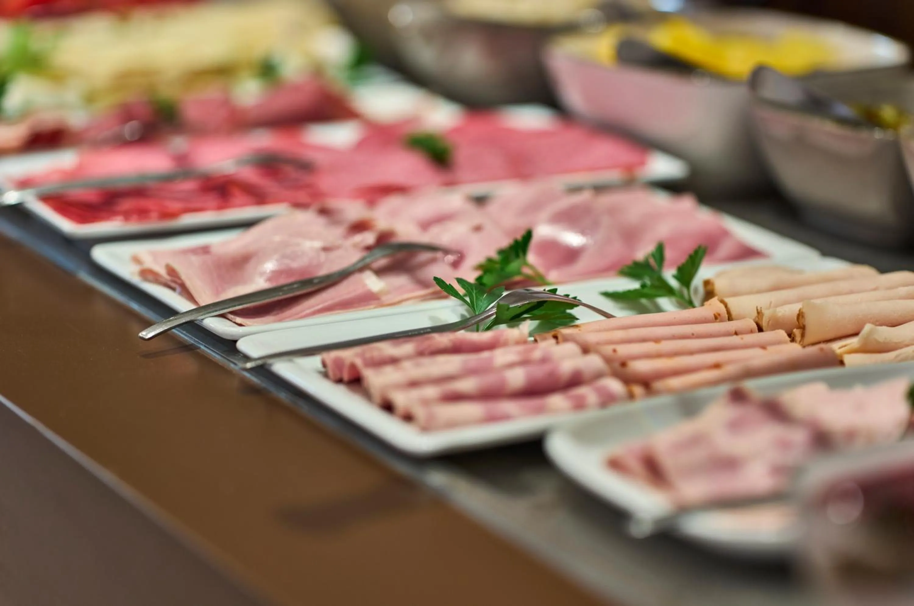 Buffet breakfast in Landhotel Seerose