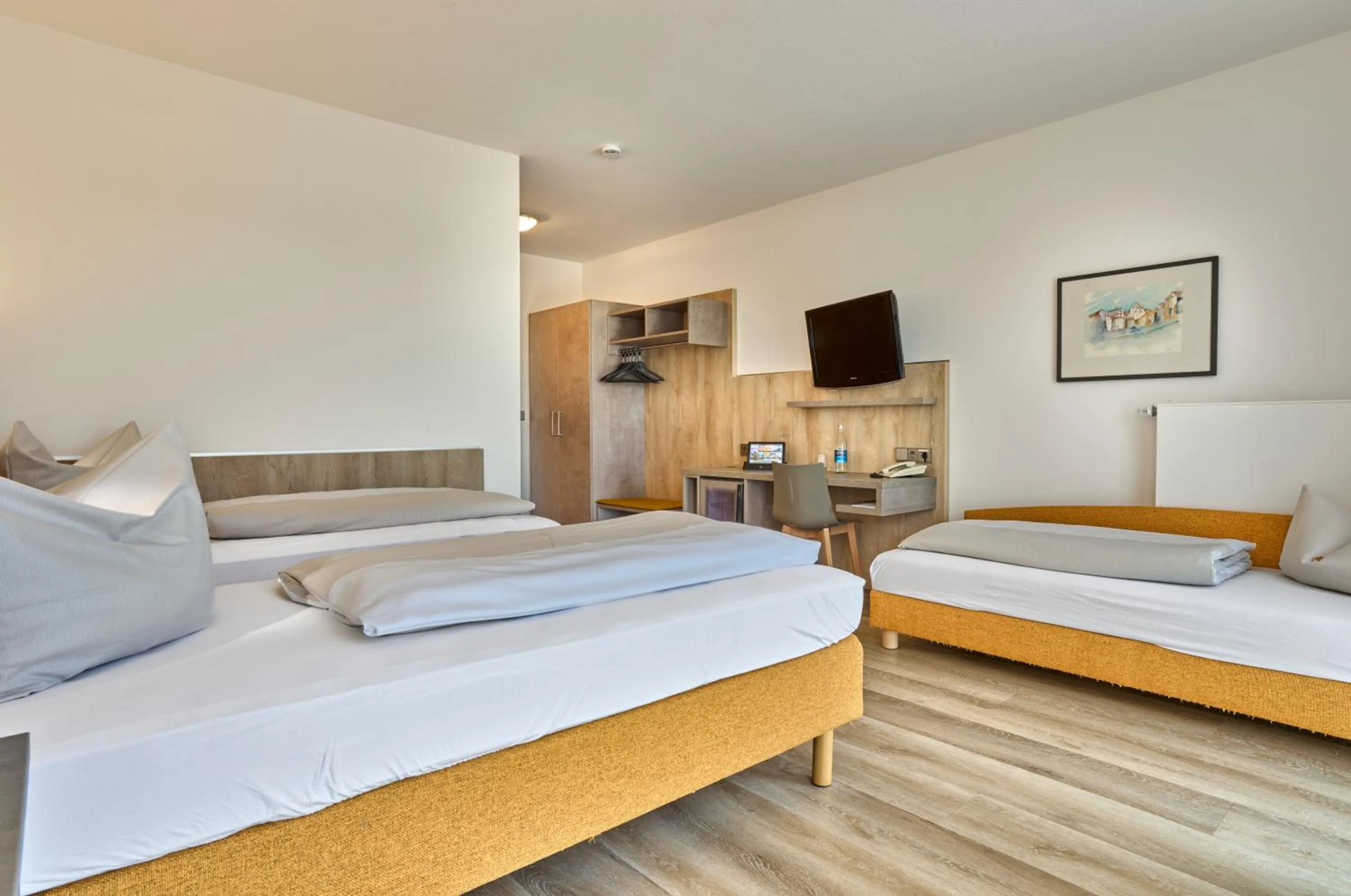 Bed in Landhotel Seerose