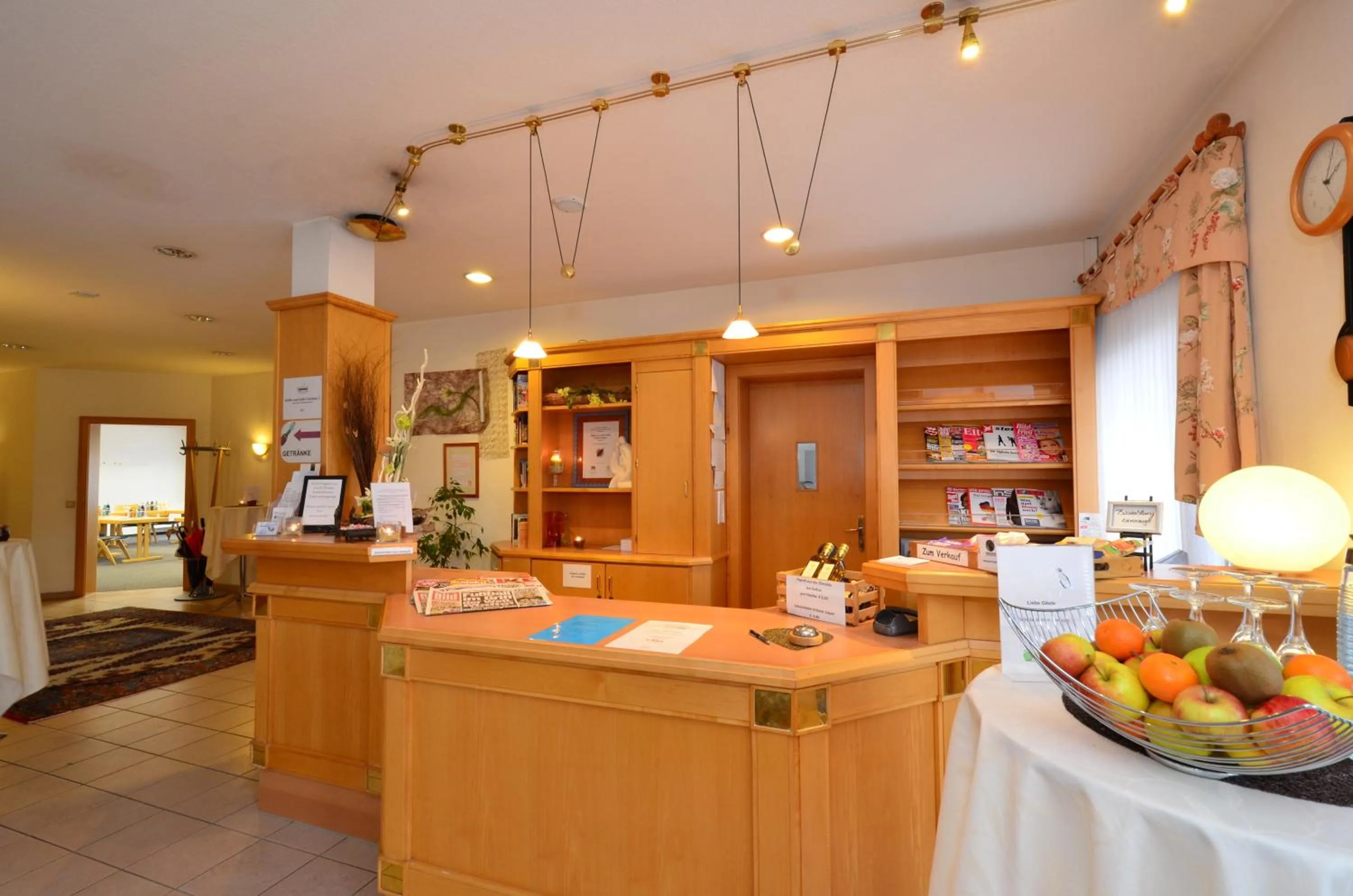 Lobby or reception in Landhotel Seerose