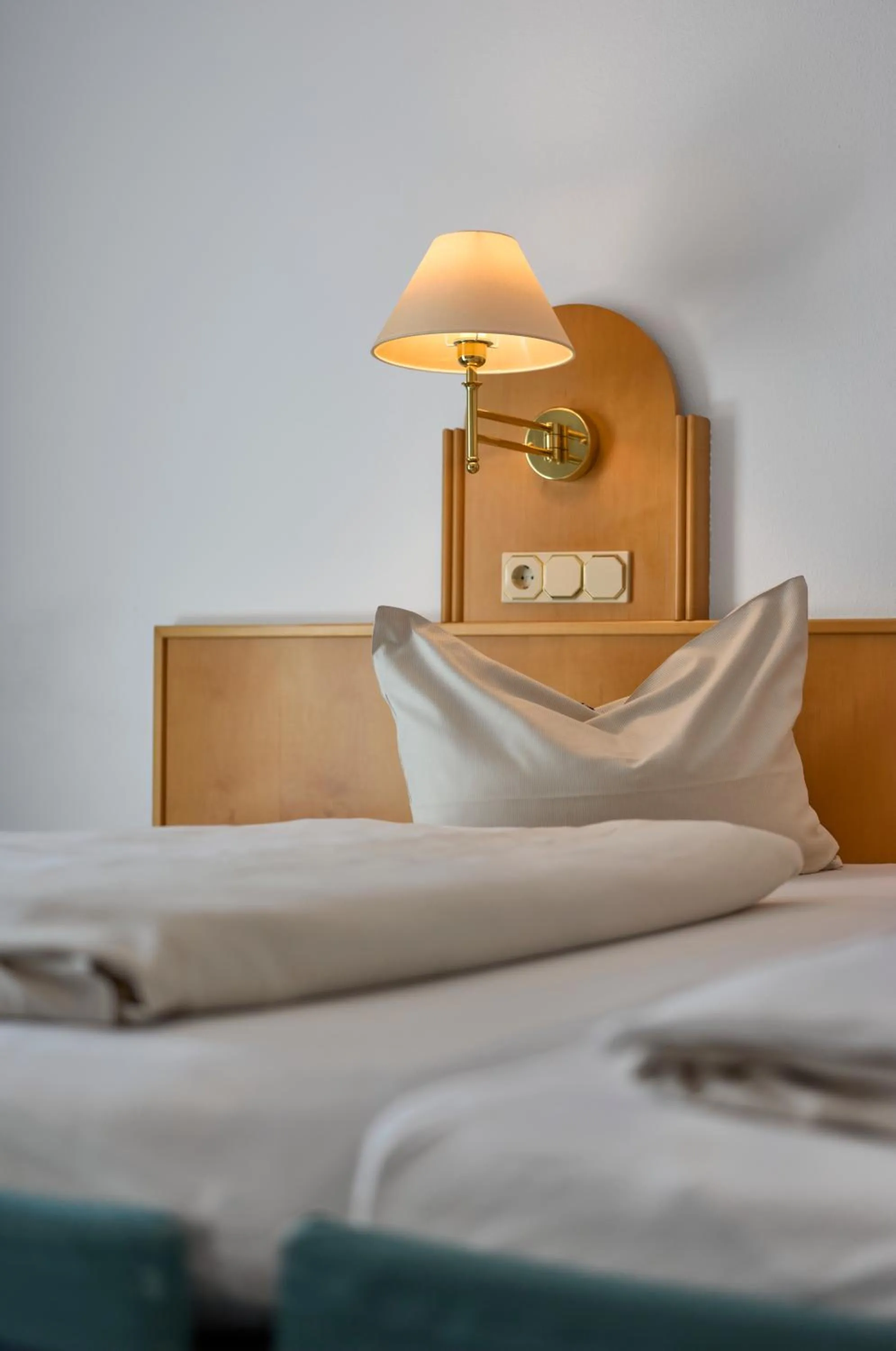 Bed in Landhotel Seerose