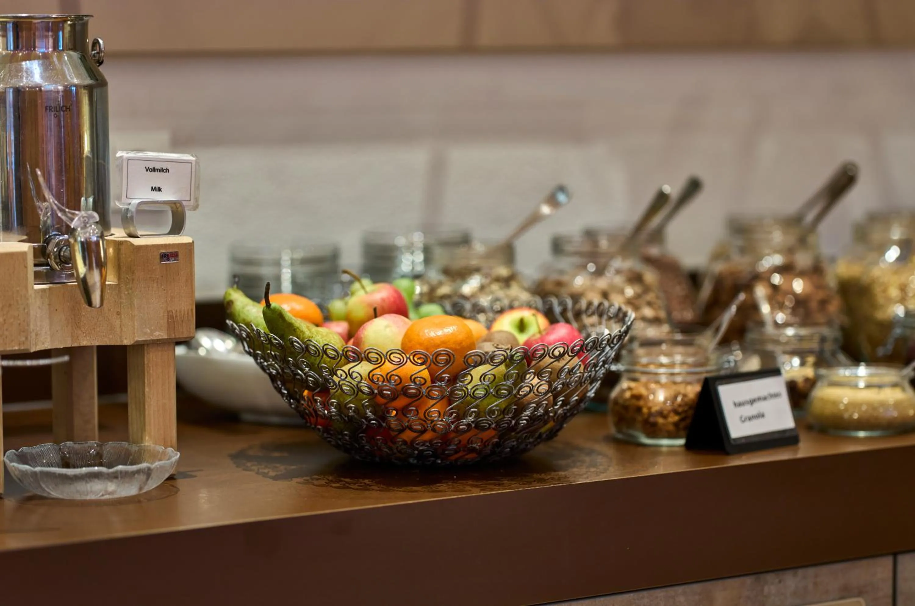 Buffet breakfast in Landhotel Seerose