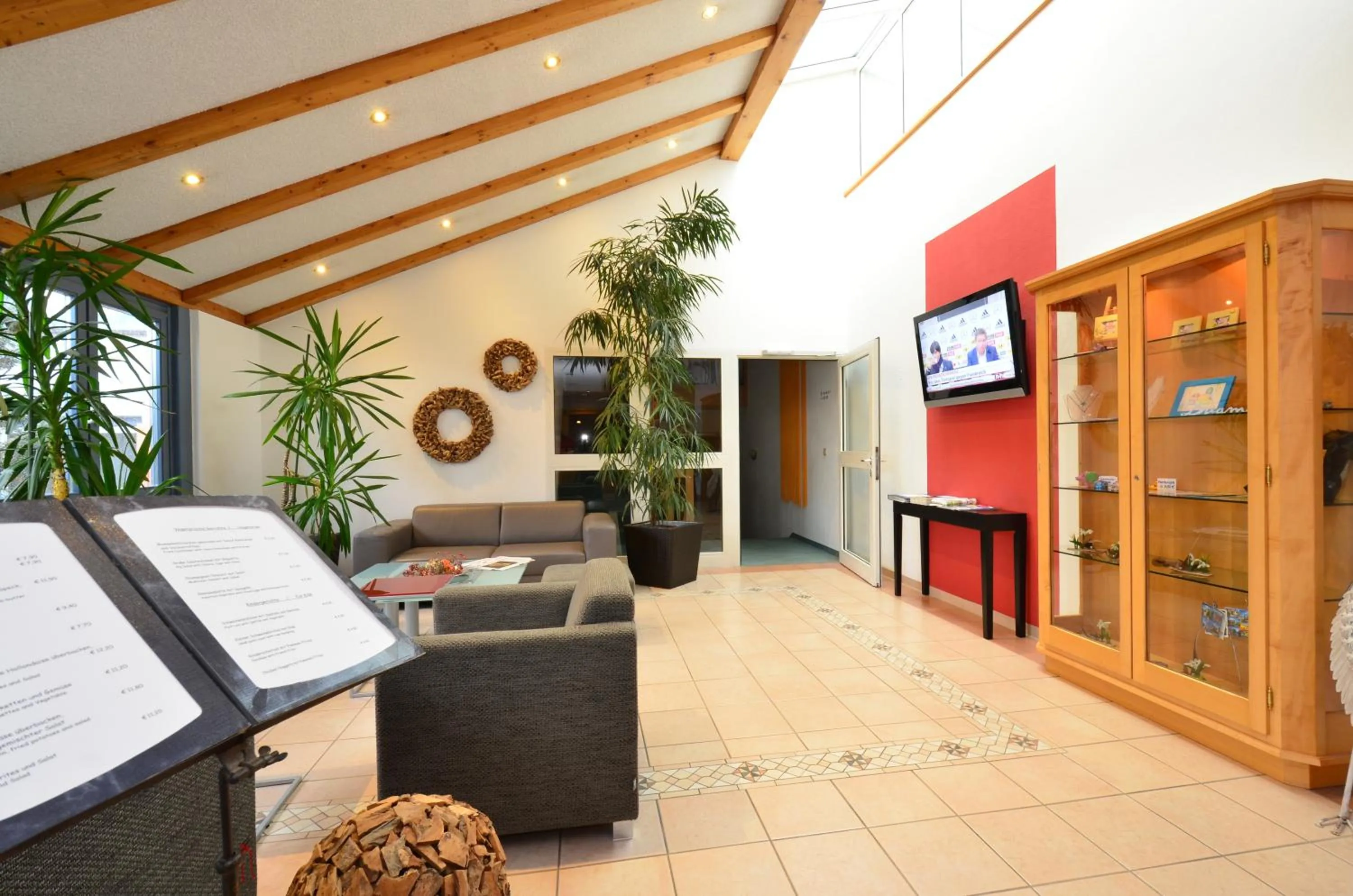 Lobby or reception in Landhotel Seerose