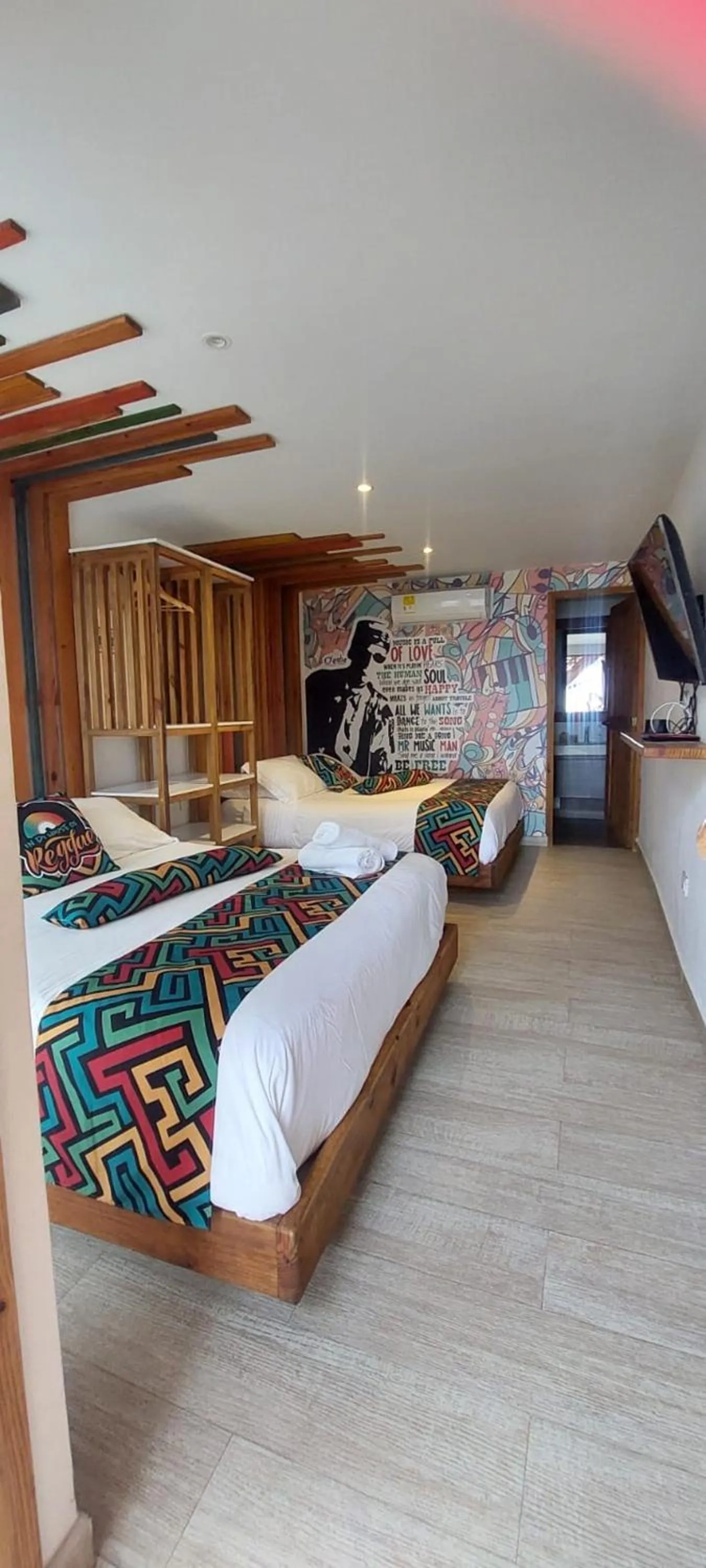 Bed in In Di House of Reggae Boutique