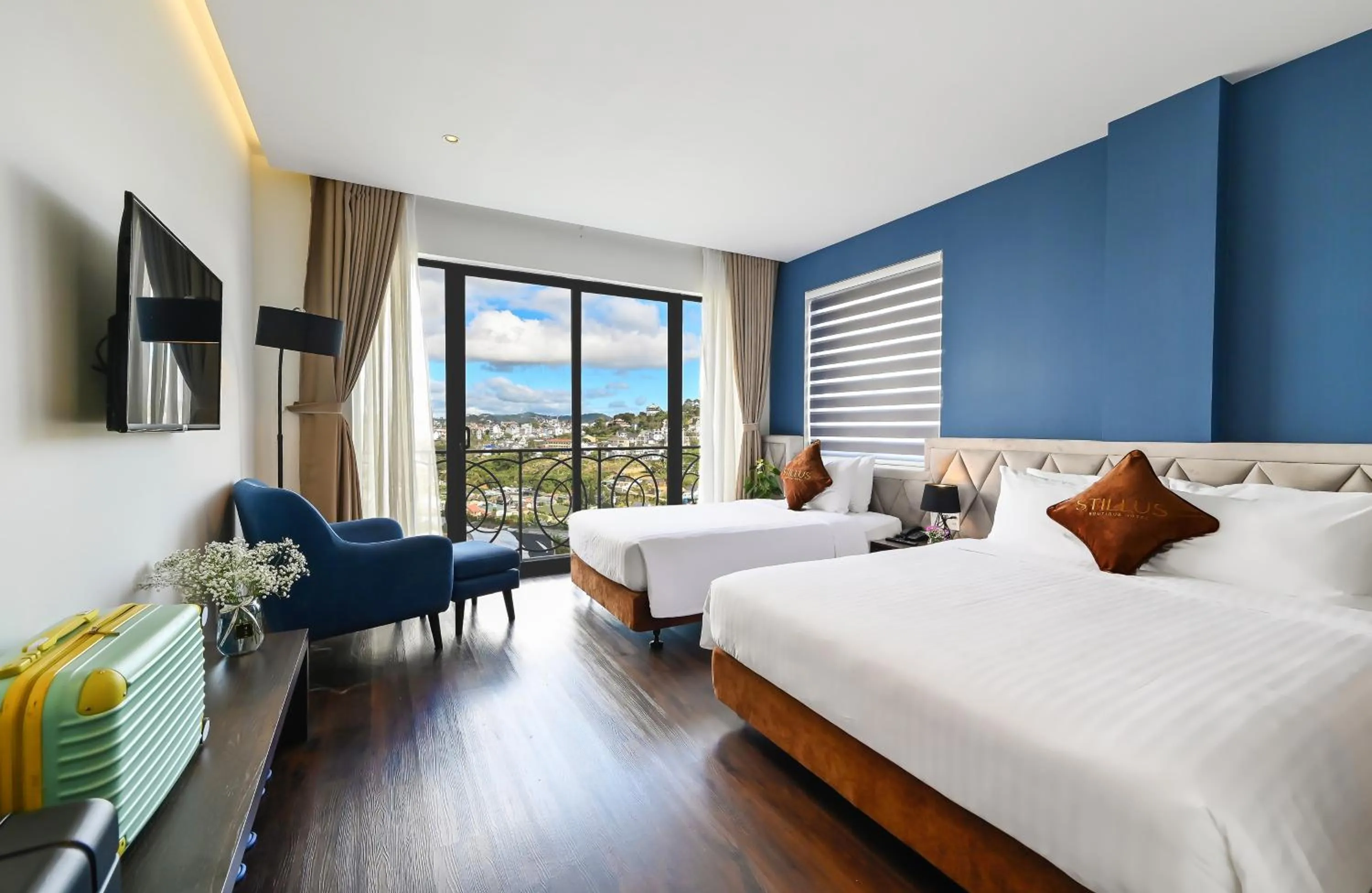 City view in Stillus Boutique Hotel Dalat