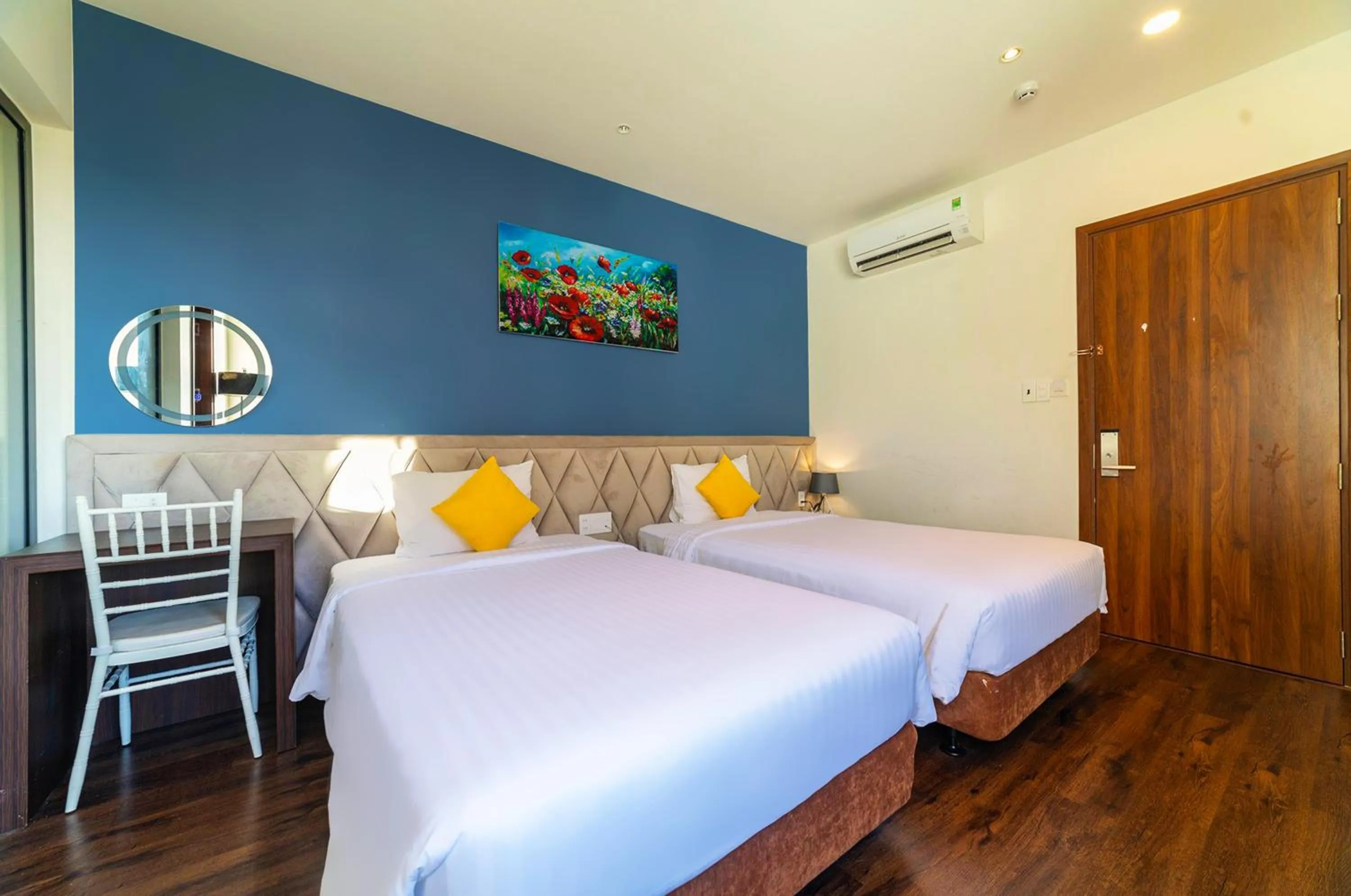 Bed in Stillus Boutique Hotel Dalat