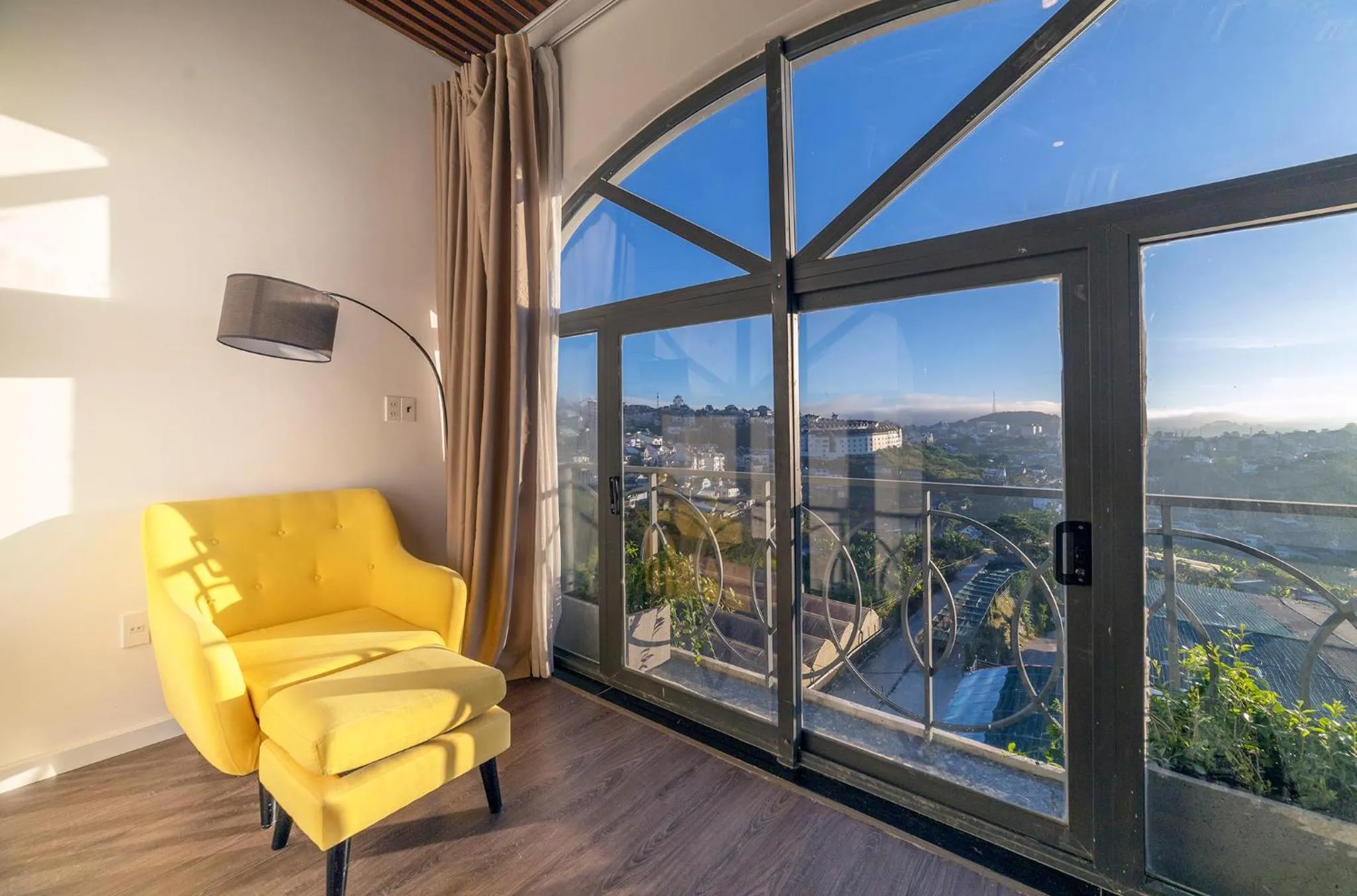 Sea view in Stillus Boutique Hotel Dalat