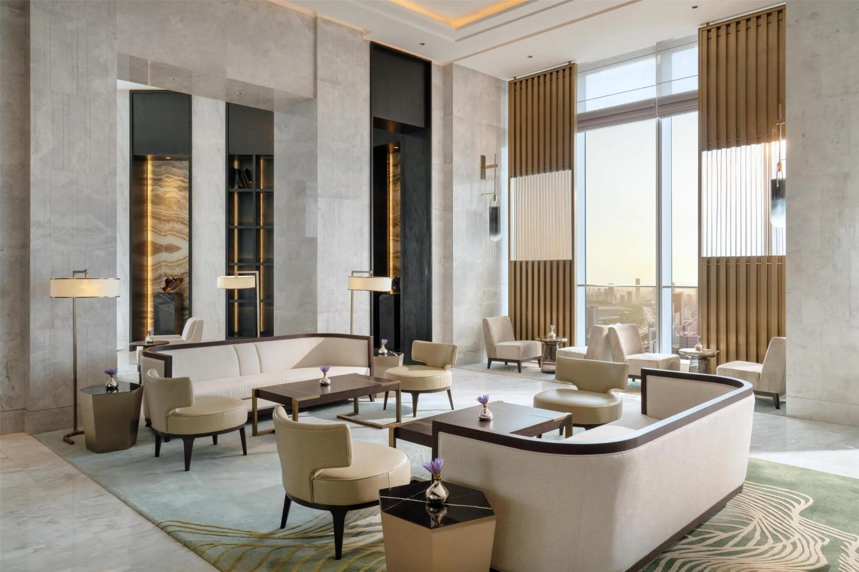 Lobby or reception in Kempinski Hotel Jinan