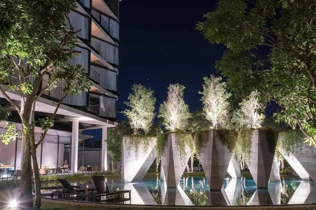 Swimming pool in Livist Resort phetchabun