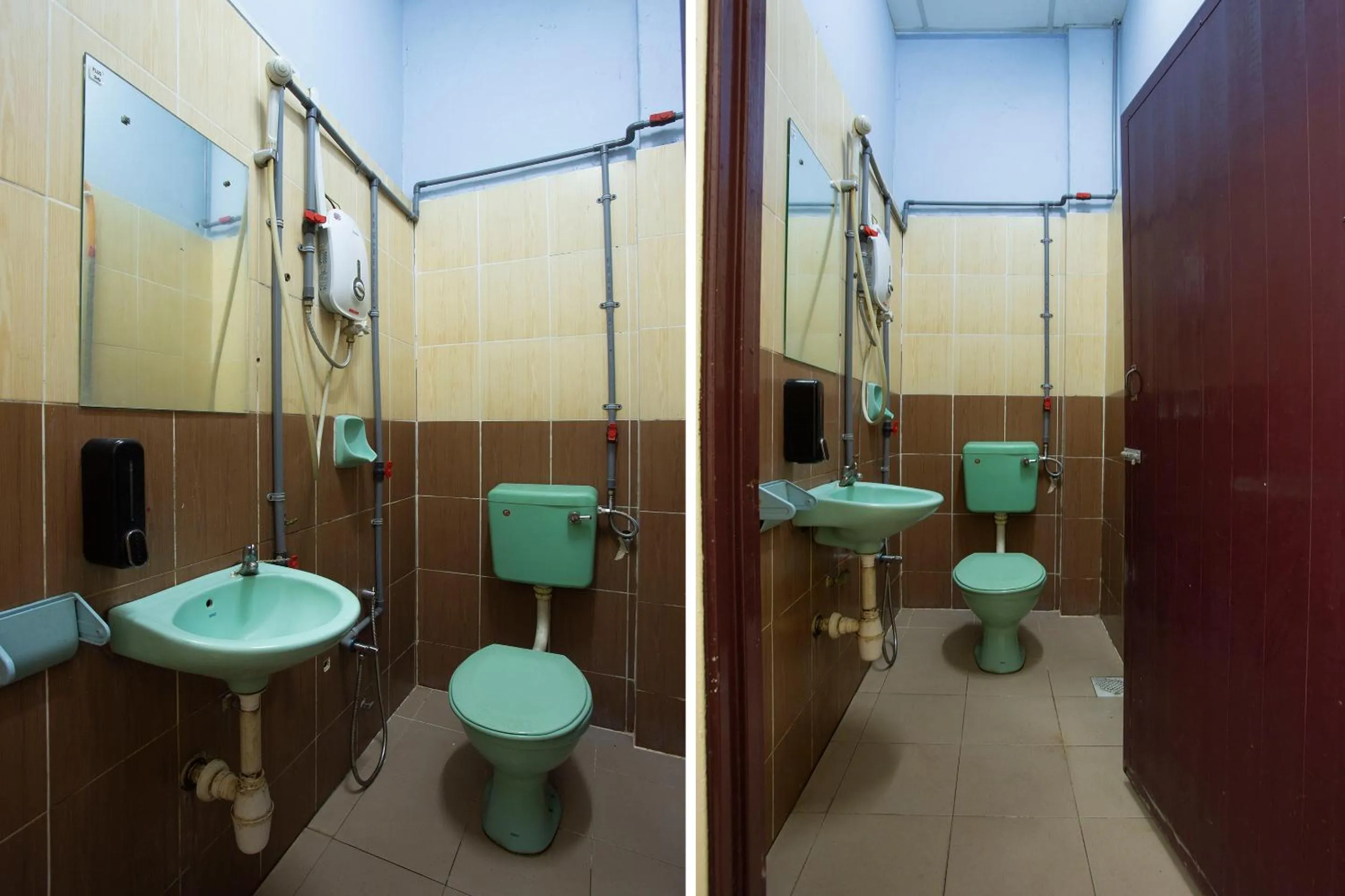 Bathroom in SPOT ON 90137 Casavilla Hotel Pudu