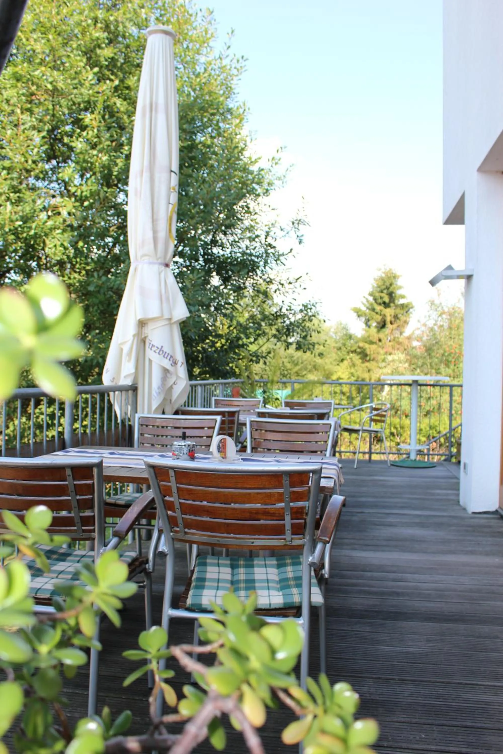 Balcony/Terrace in Landgasthof 'Zur Quelle'