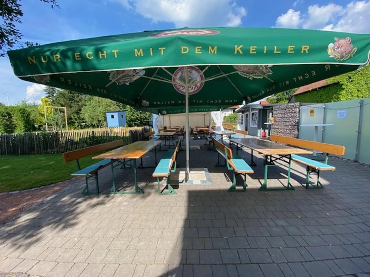 Garden in Landgasthof 'Zur Quelle'