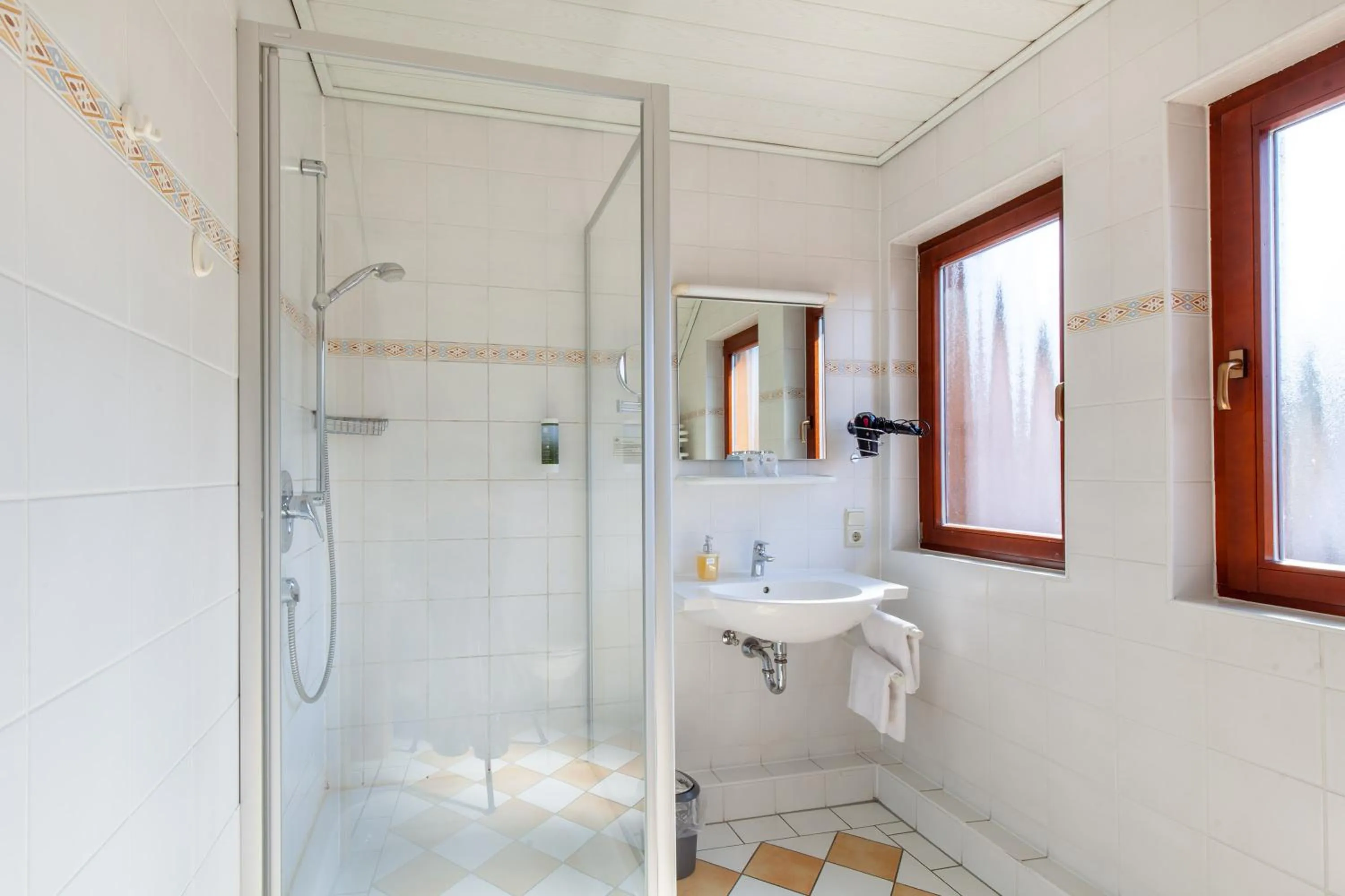 Bathroom in Landgasthof 'Zur Quelle'