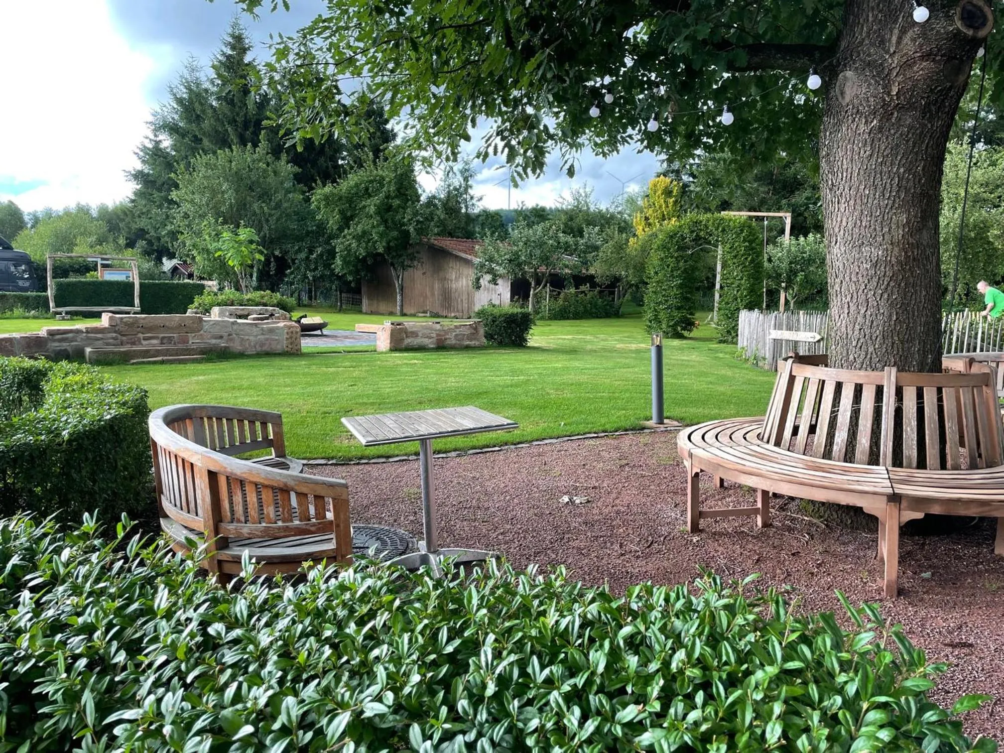 Garden in Landgasthof 'Zur Quelle'