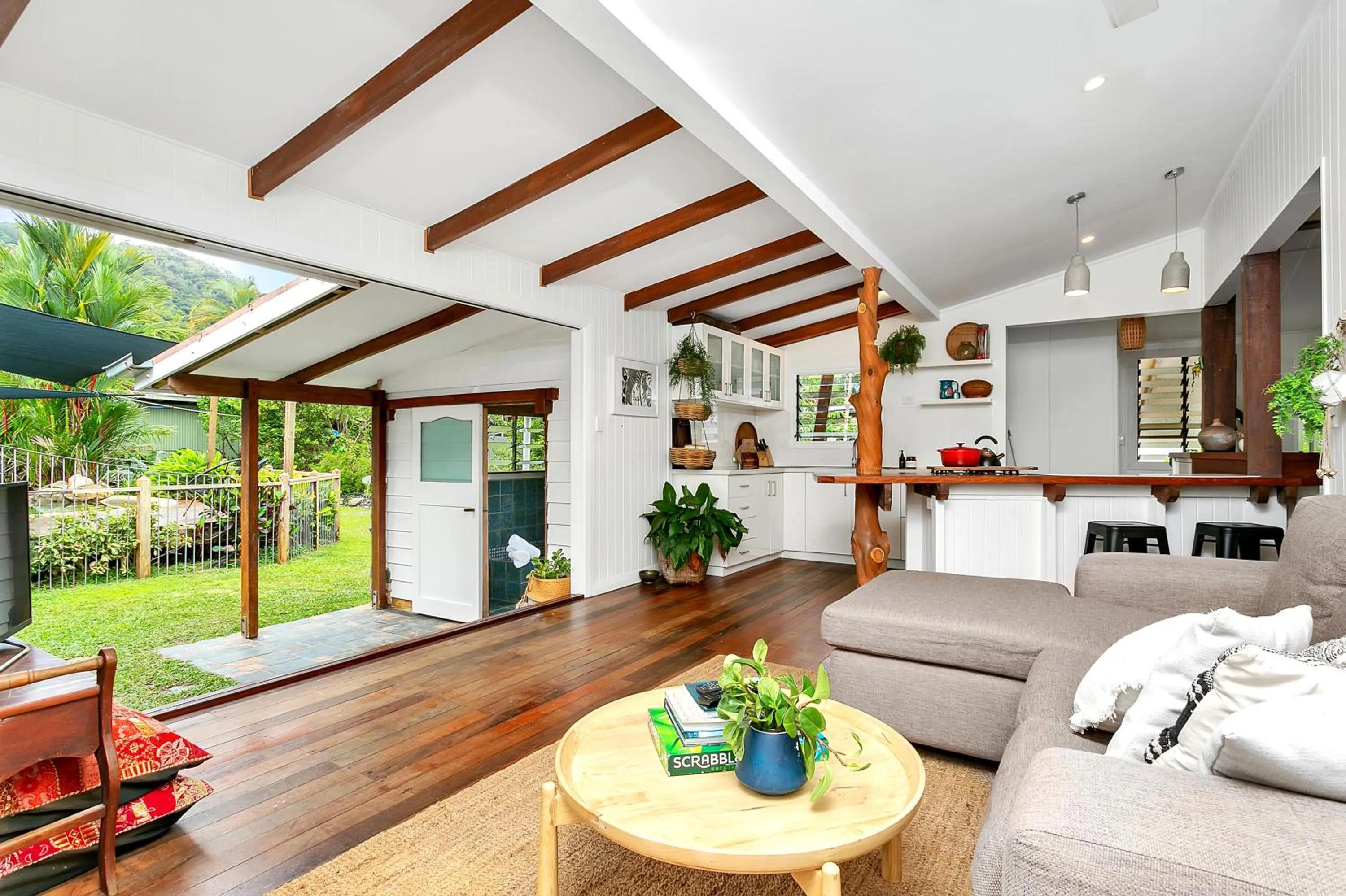 Living room in Lazenby Lodge
