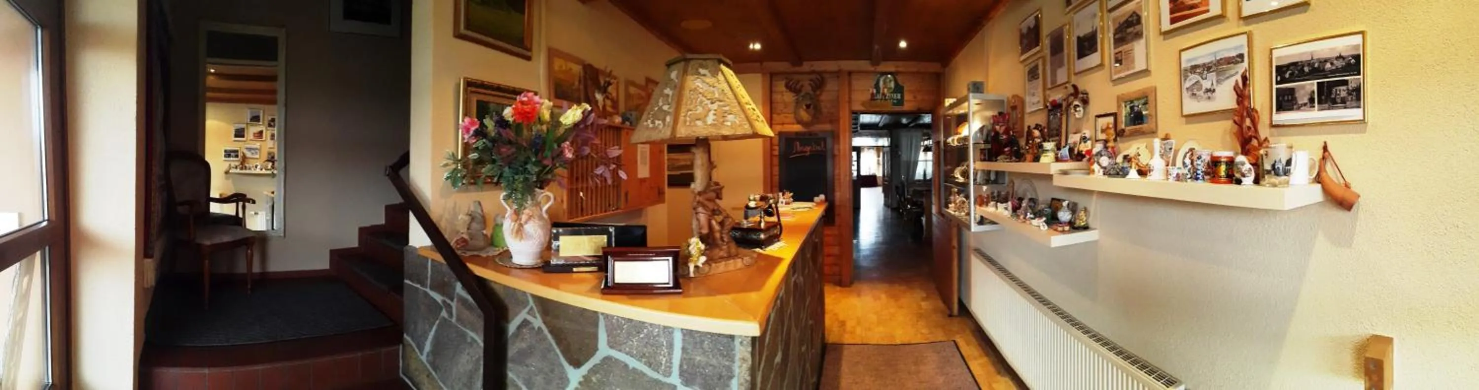 Lobby or reception in Landgasthof Frankentor