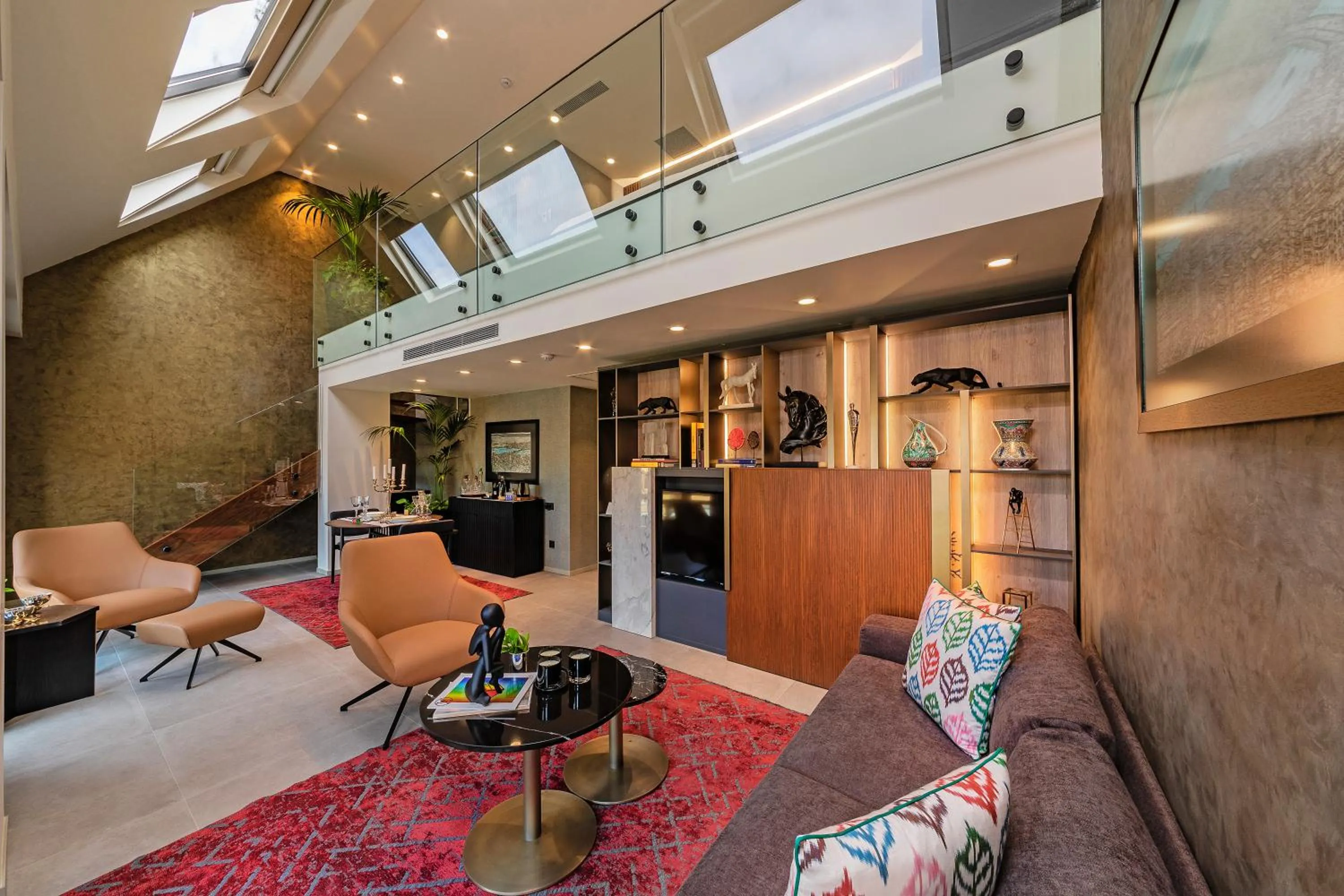 Living room in Aya Sultanahmet Hotel