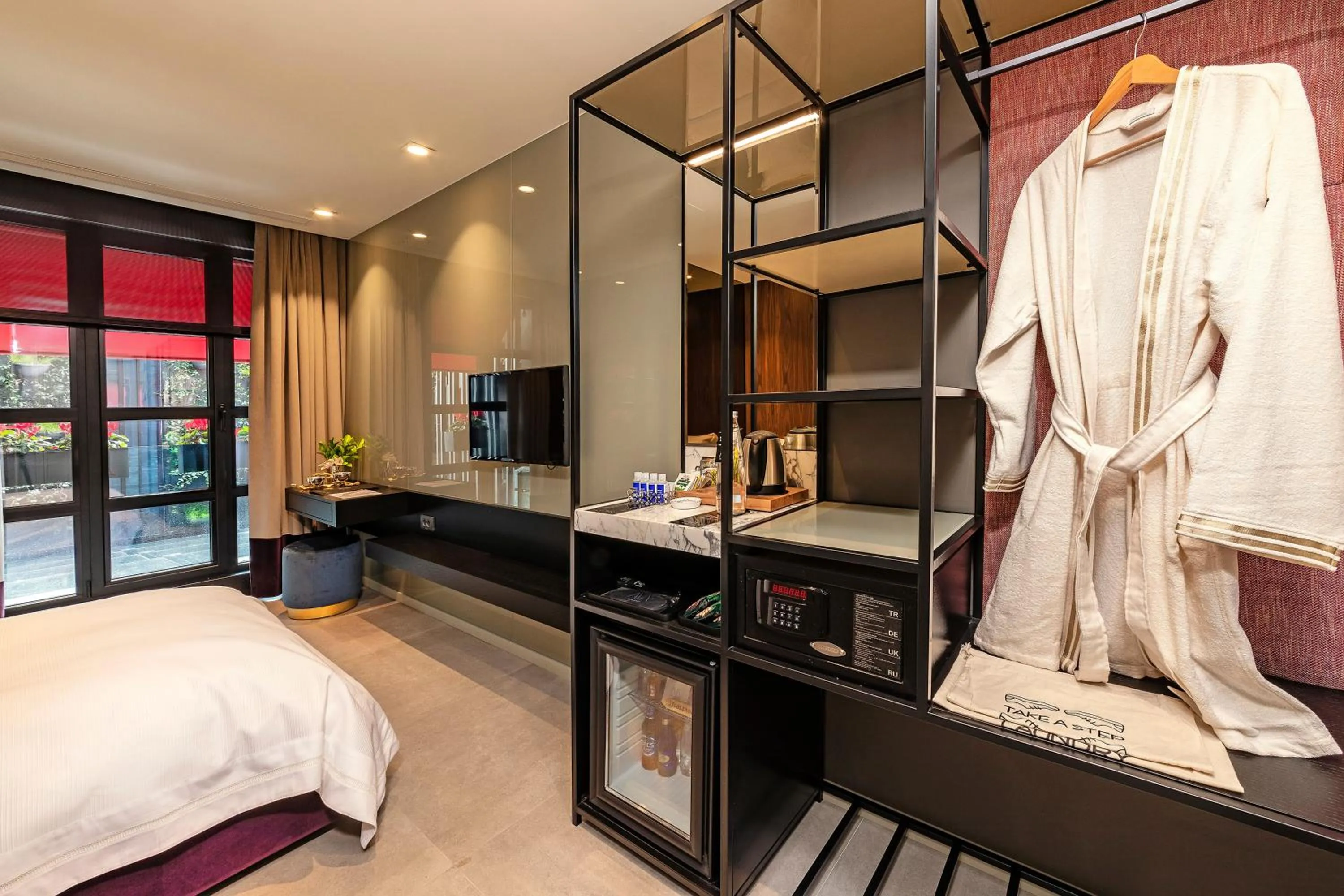 Bed in Aya Sultanahmet Hotel