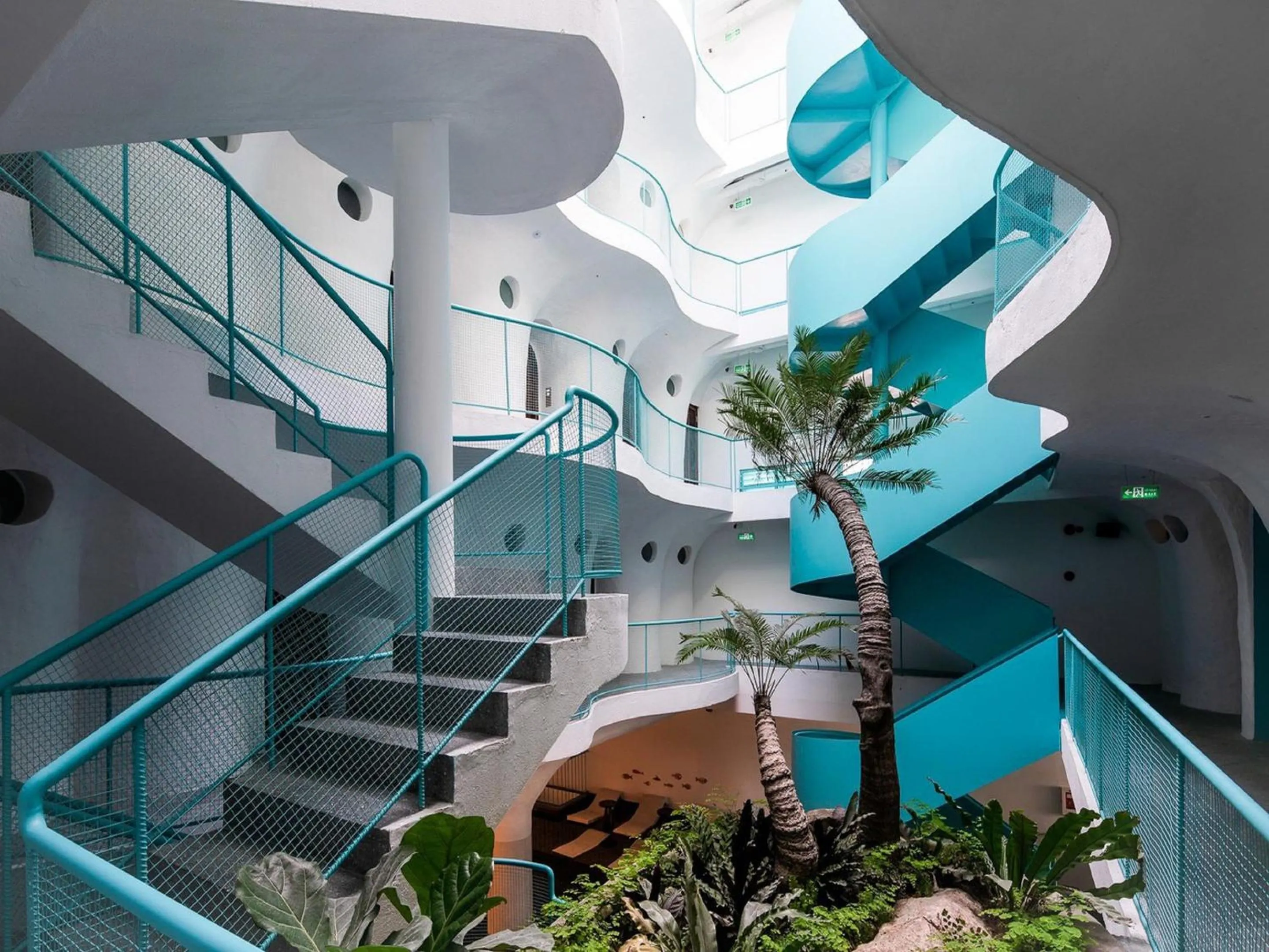 Property building in Hotel Le Bouton