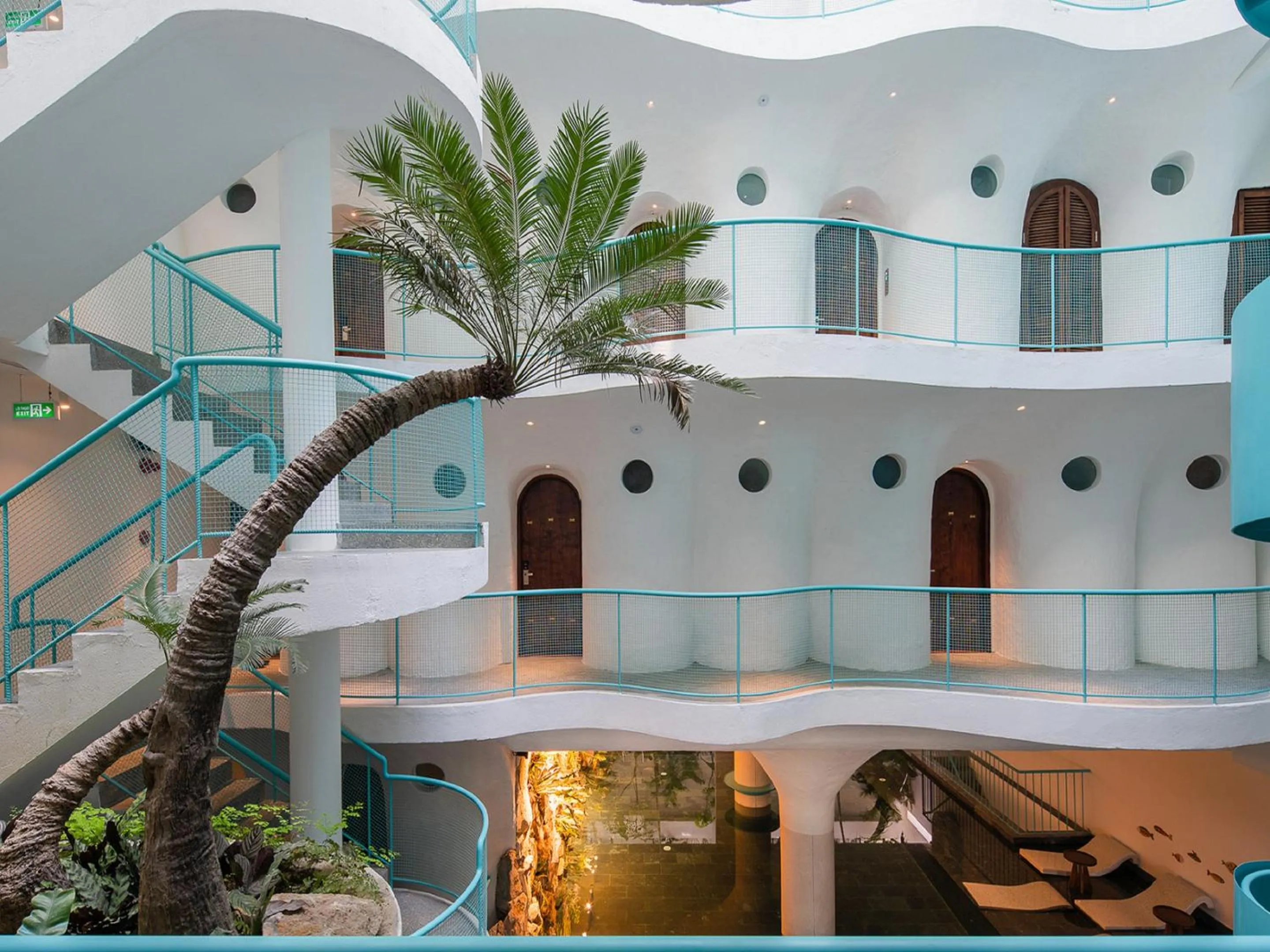 Property building in Hotel Le Bouton