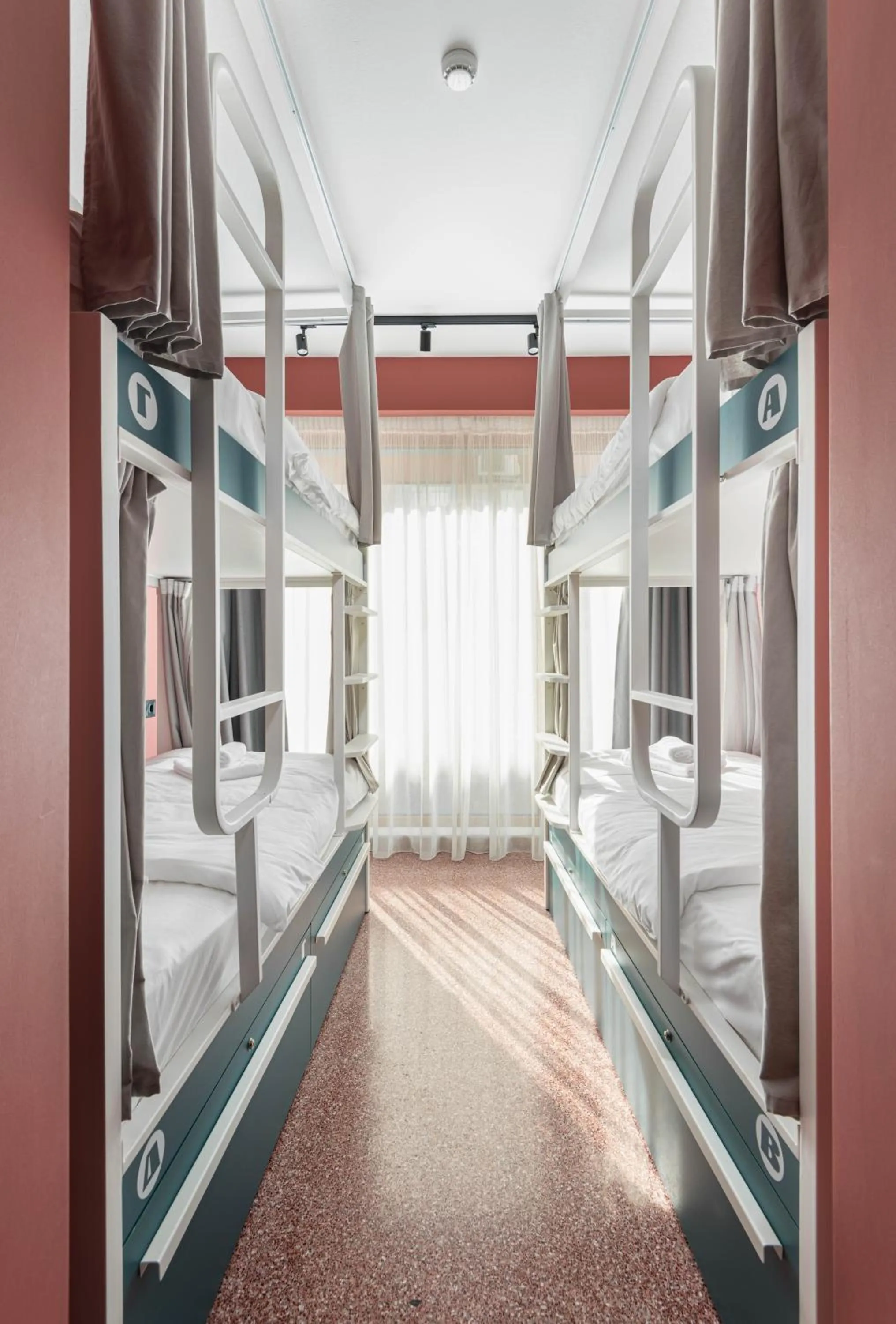 View (from property/room), Bed in Zeus is Loose Hostel