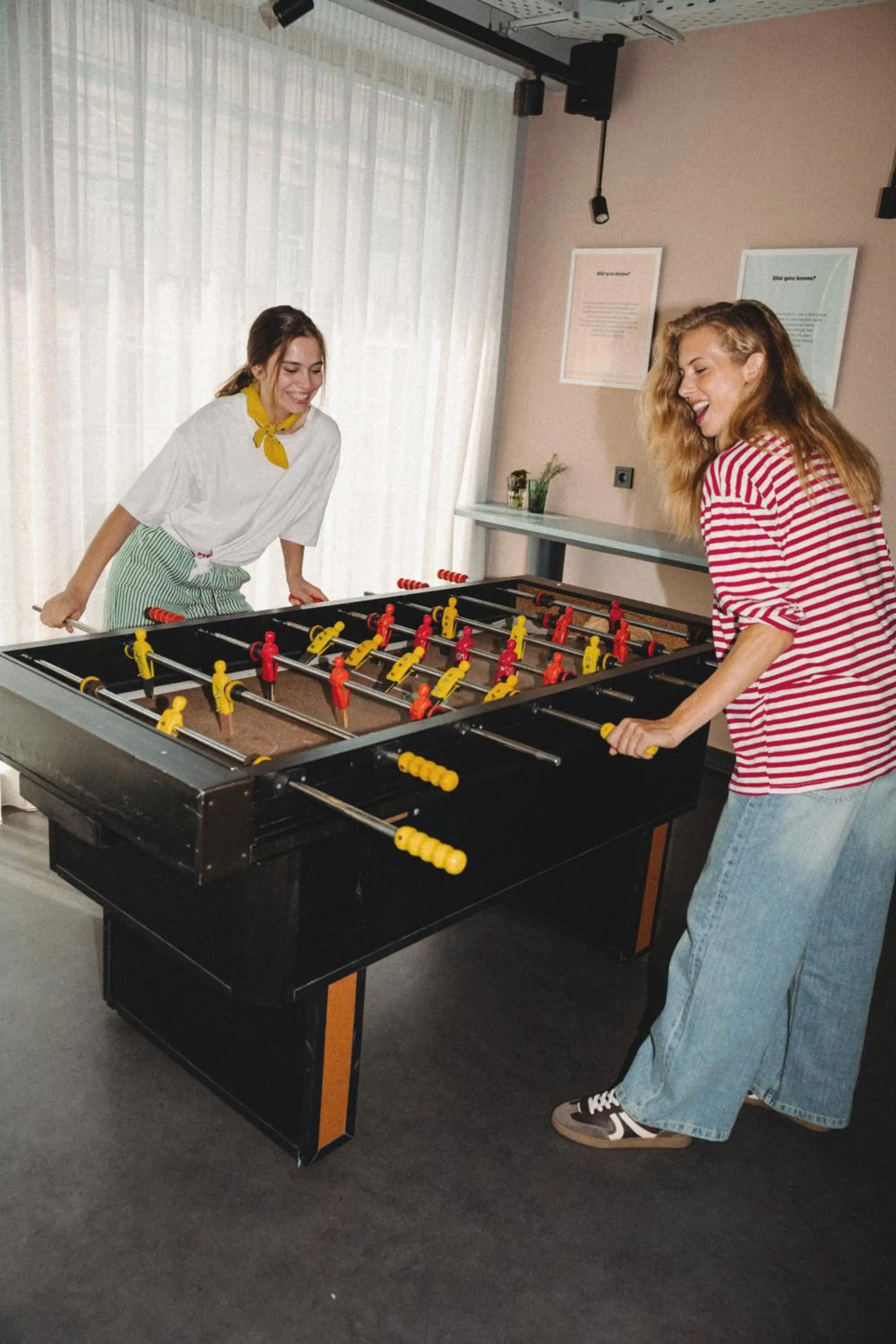 Communal lounge/ TV room in Zeus is Loose Hostel