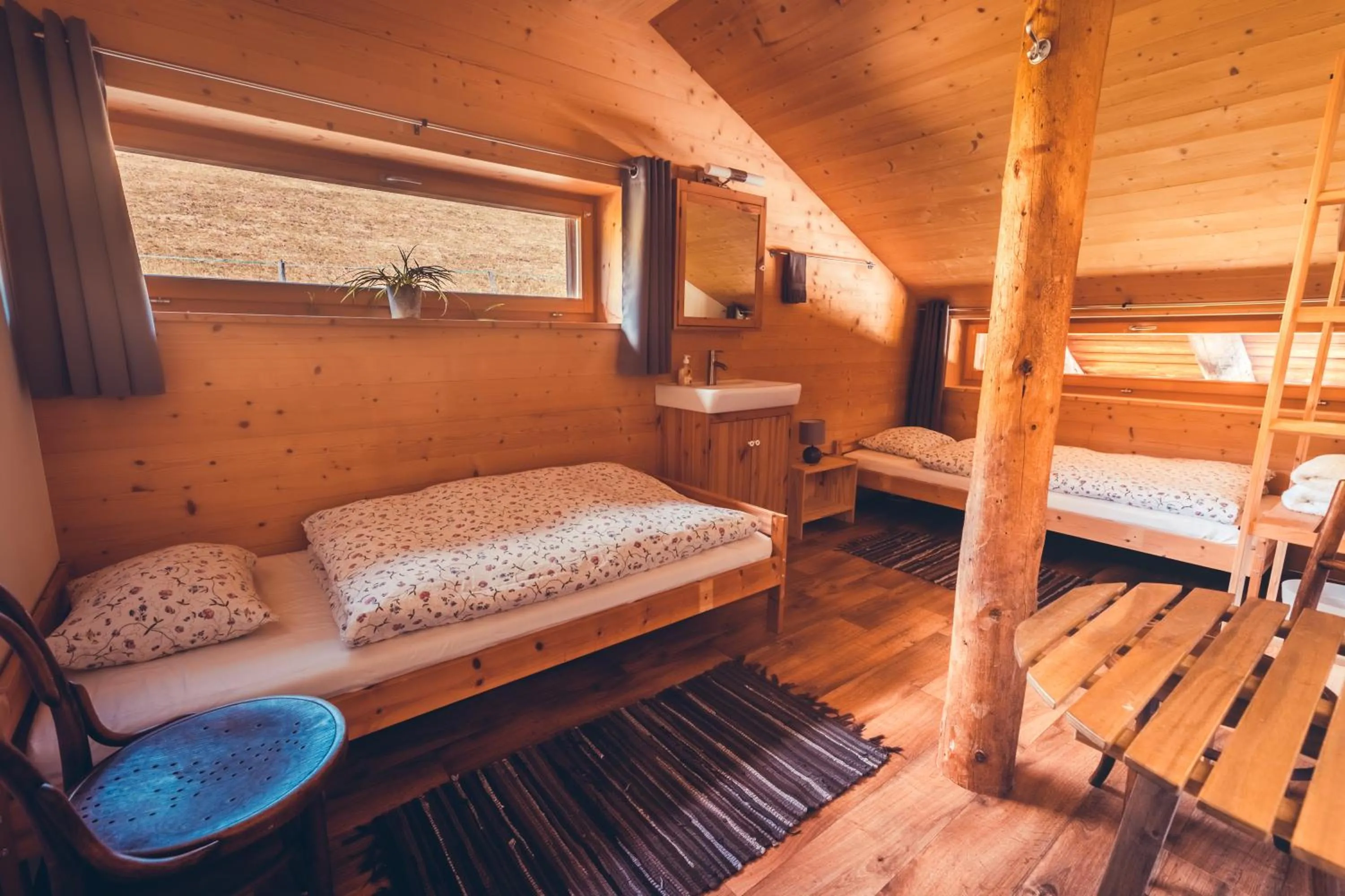 Standard Twin Room with Mountain View - single occupancy in Chalet Chanso