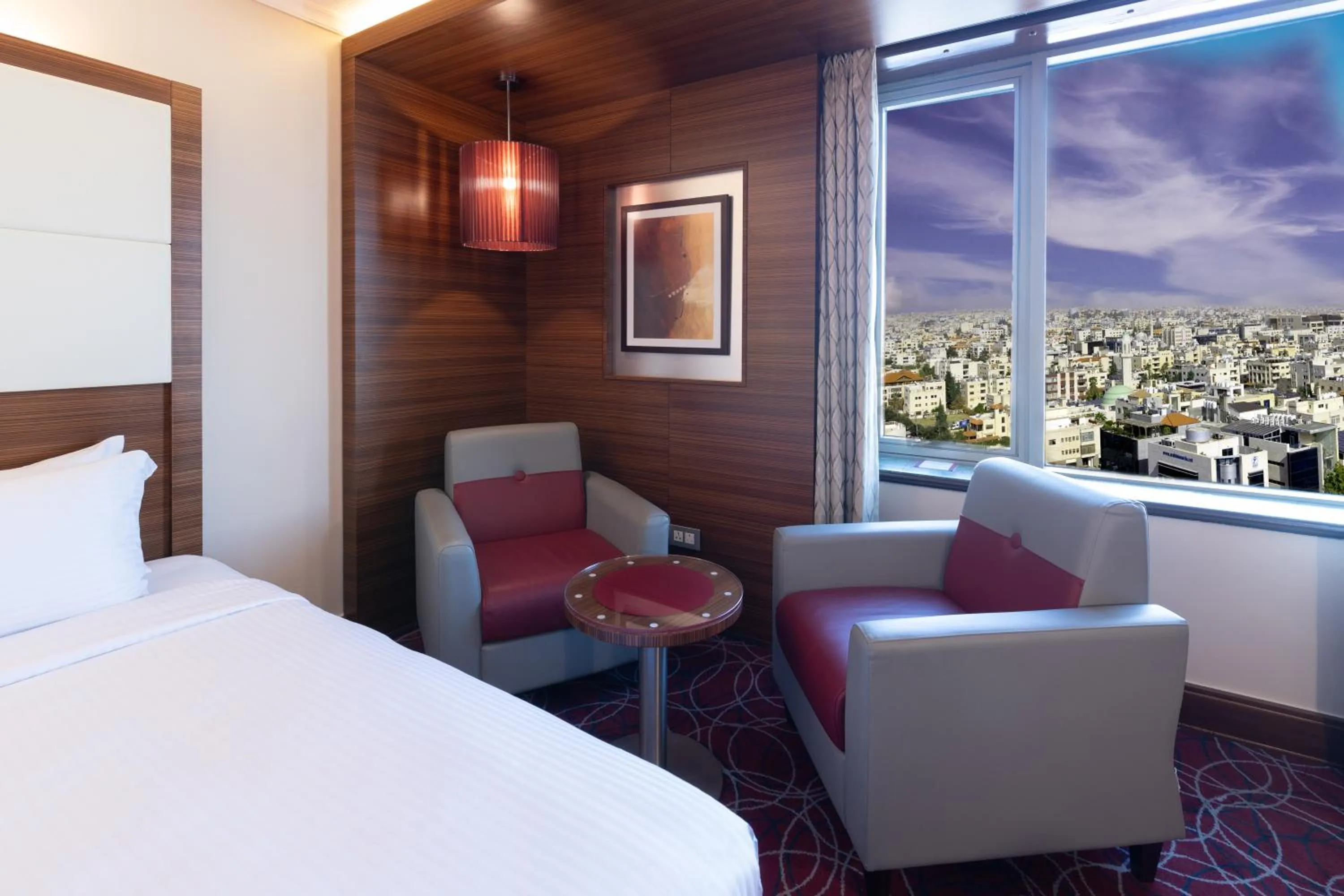 Bedroom, Bed in Crowne Plaza Amman by IHG