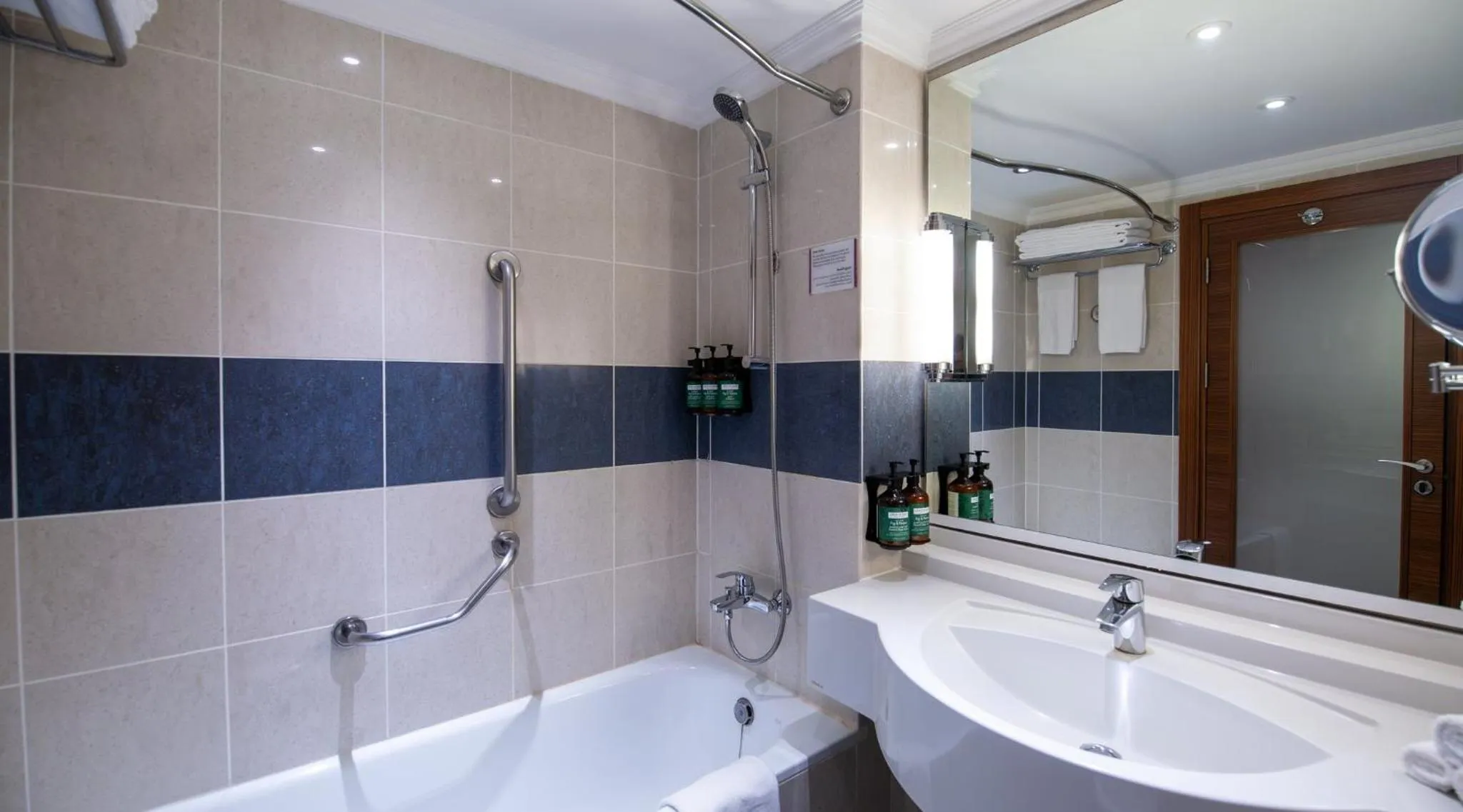 Bathroom in Crowne Plaza Amman by IHG